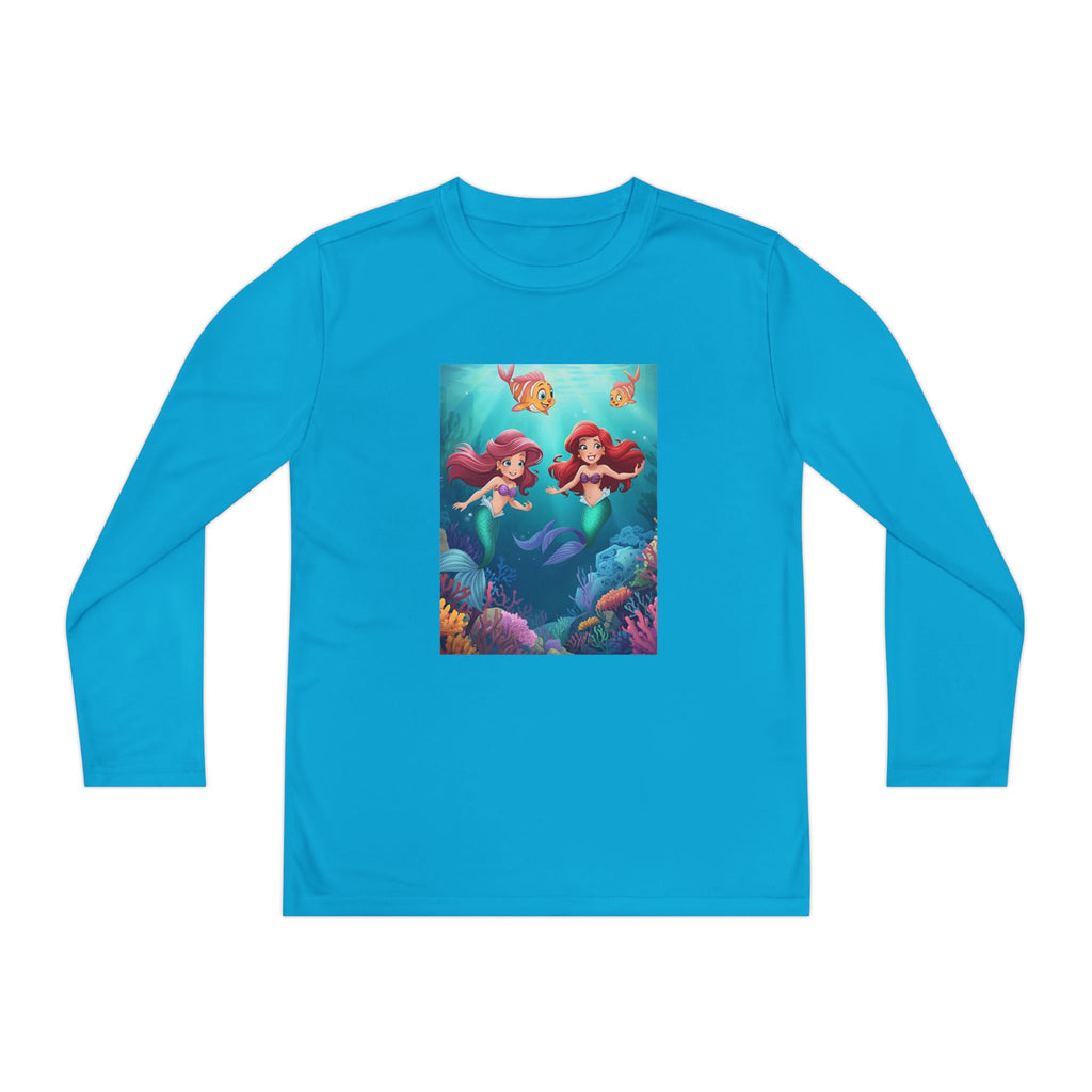 Mermaid Youth Long Sleeve Competitor Tee