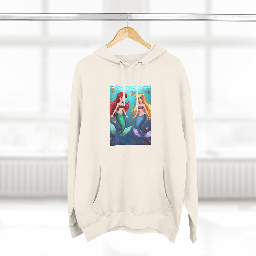 Mermaid Three-Panel Fleece Hoodie