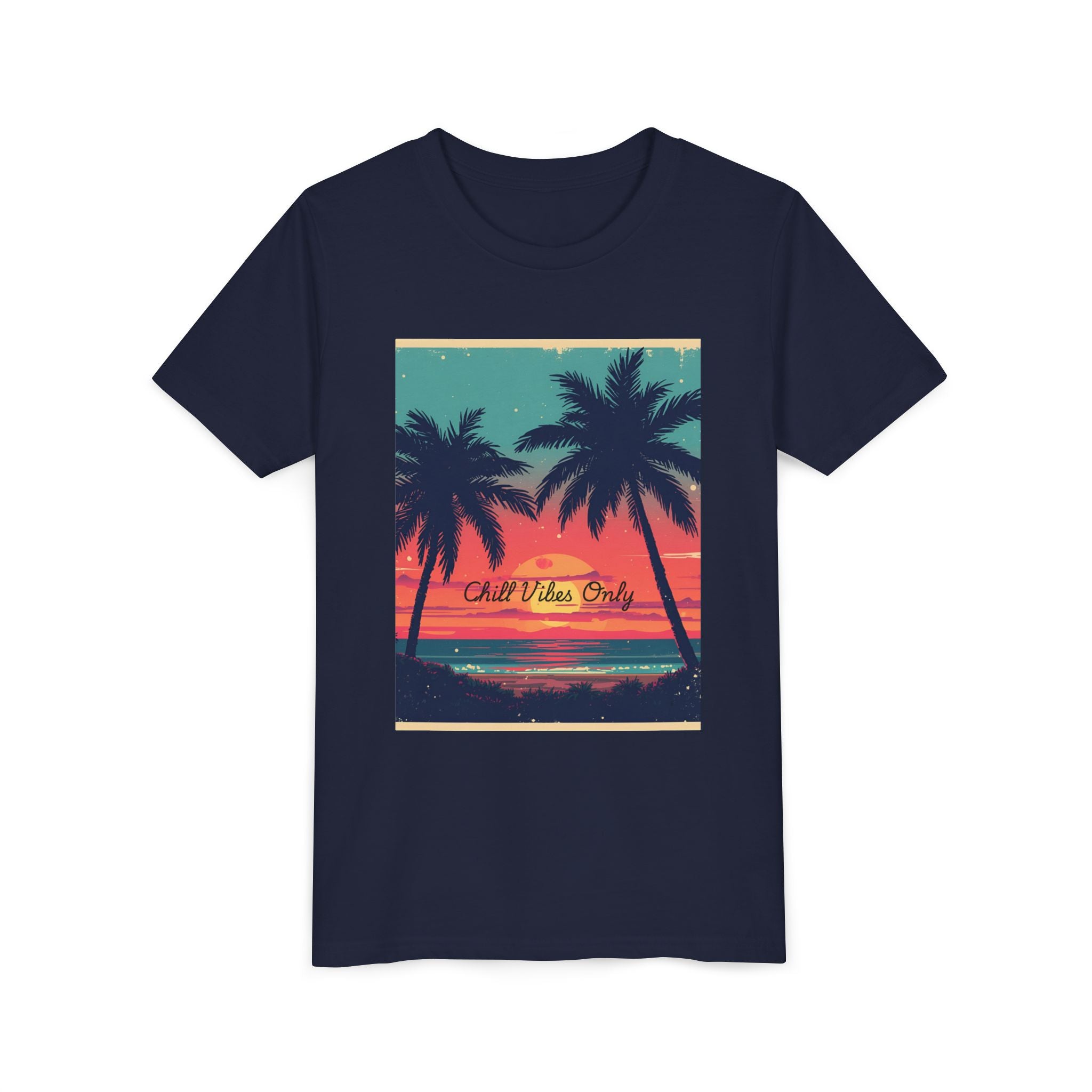 Tropical Sunset Youth Short Sleeve Tee