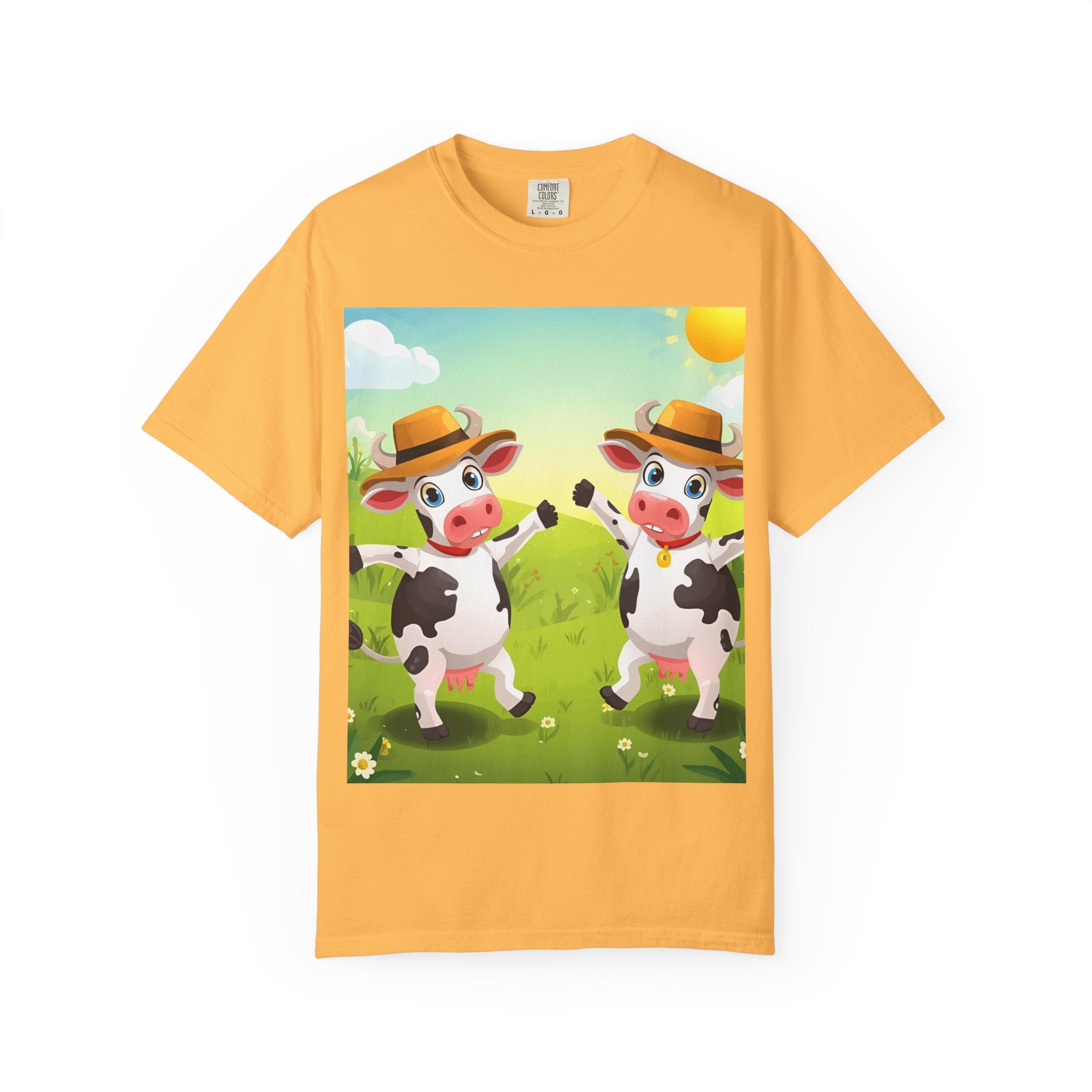 Cute Cow Fun Farm Playful Cow Graphic T-Shirt, Fun Tee for Kids, Animal Lovers, Farm Life, Casual Wear, Summer Vibes, Birthday Gift