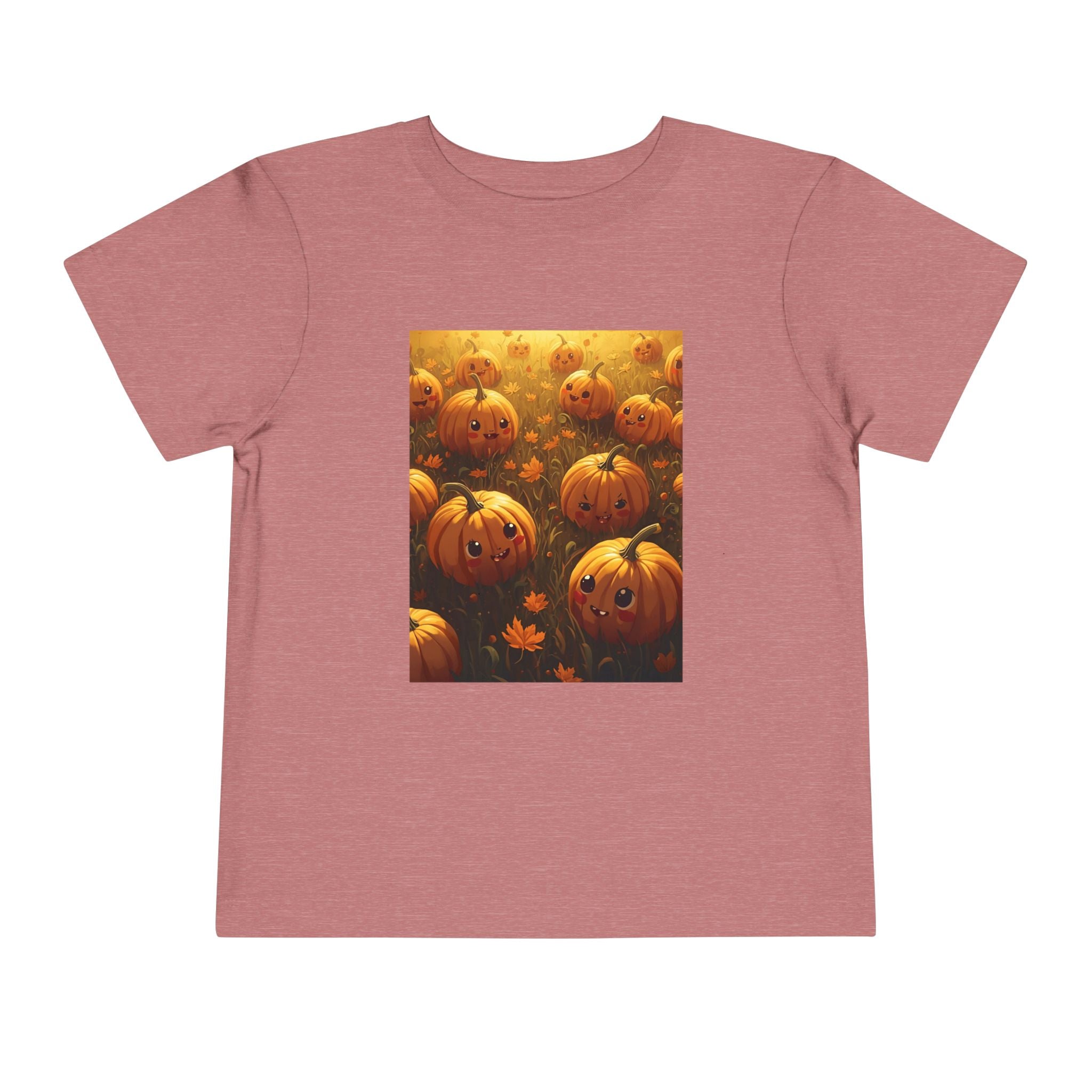 Pumpkin Halloween Toddler Tee - Cute Halloween Shirt, Fall Outfit, Pumpkin Lovers Gift, Kids Halloween Apparel, Toddler Party Tee