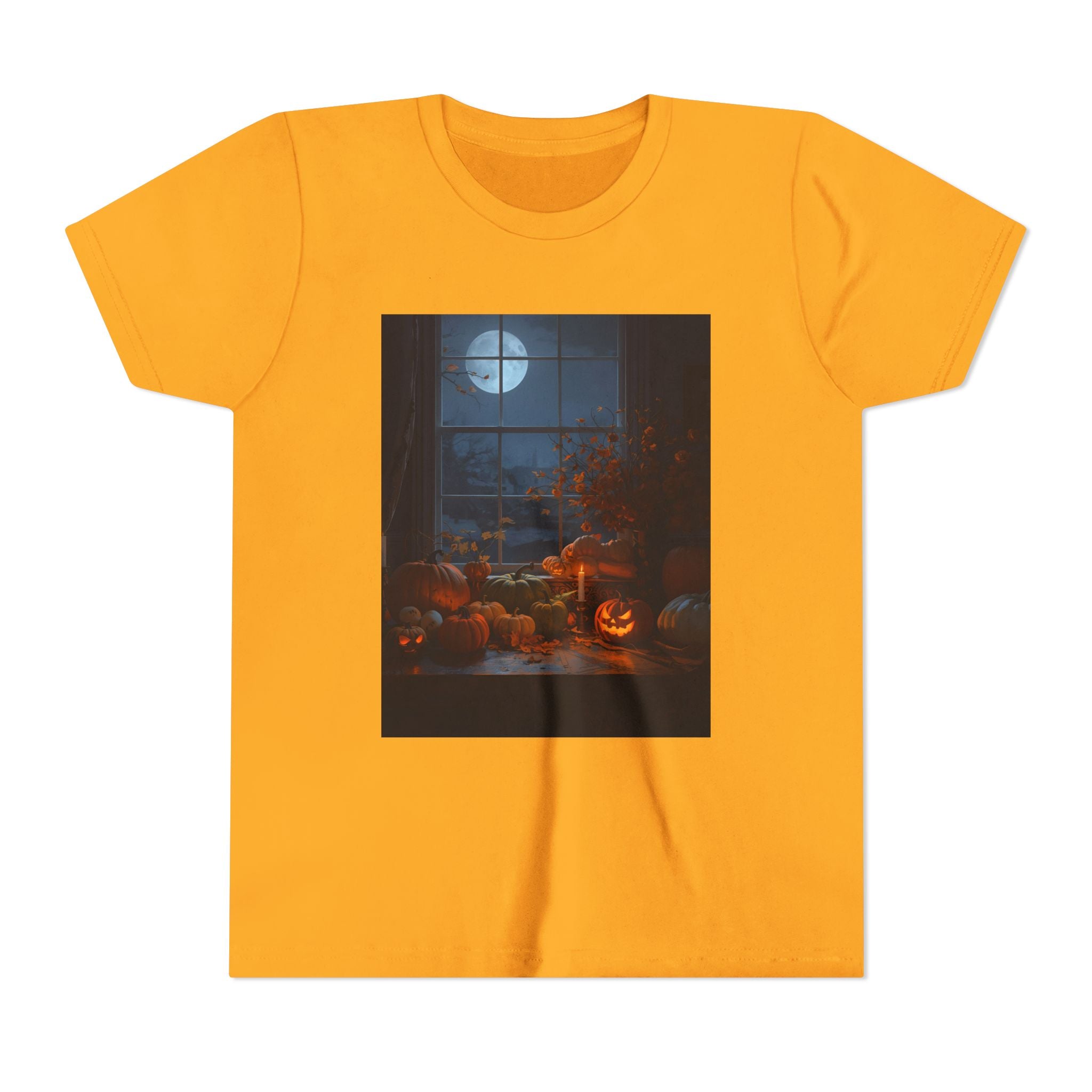 Halloween Pumpkin Youth Short Sleeve Tee