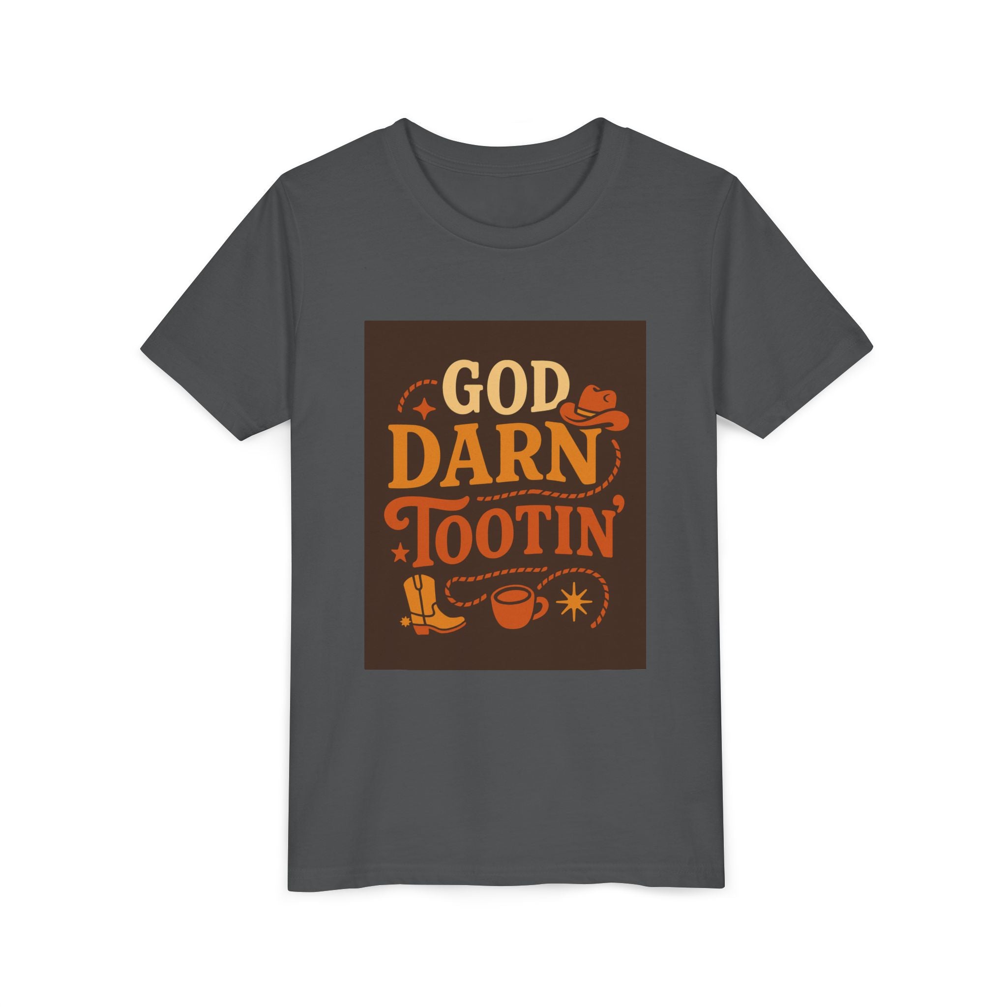 God Darn Tootin Youth Short Sleeve Tee