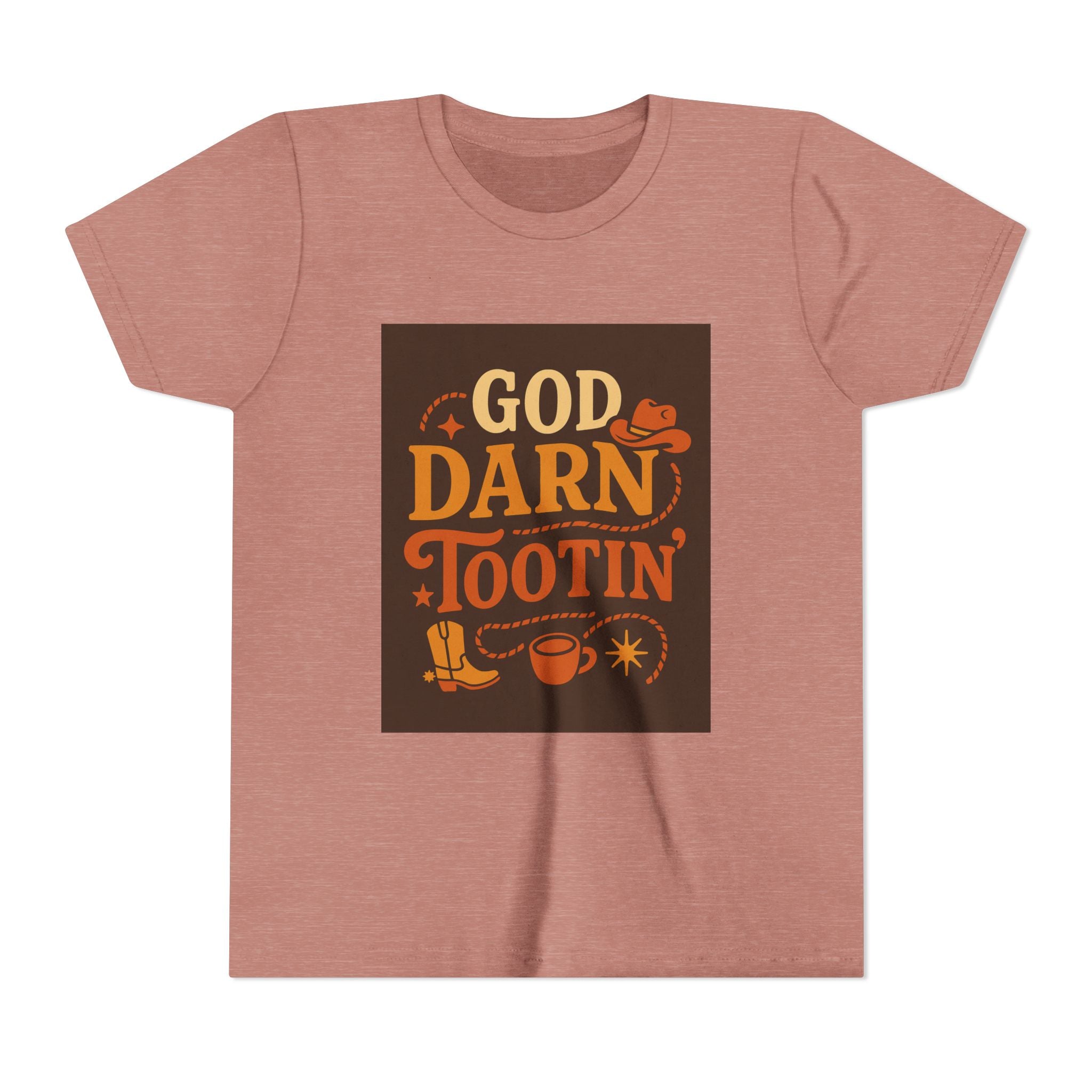 God Darn Tootin Youth Short Sleeve Tee