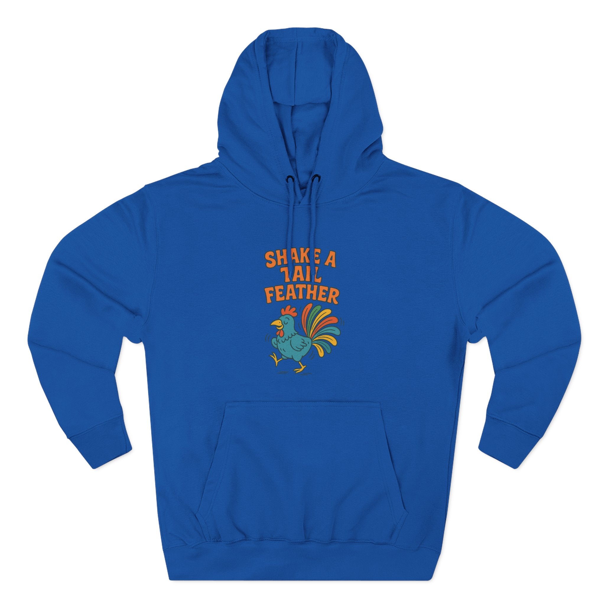 Shake A Tail Feather Three-Panel Fleece Hoodie