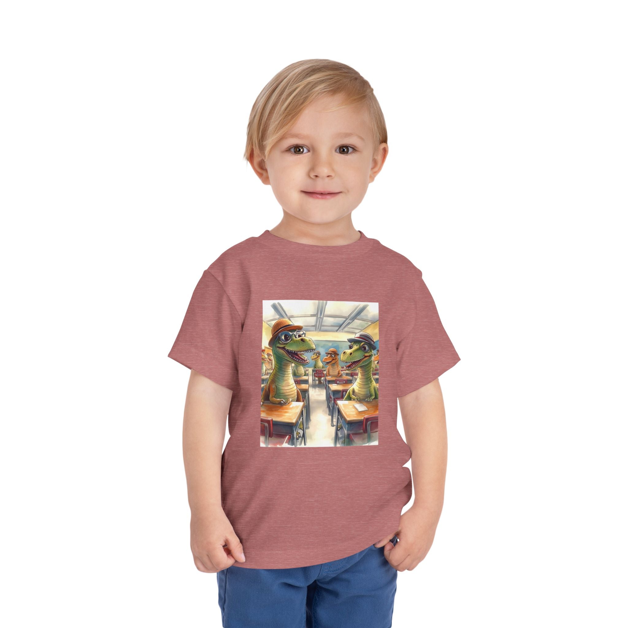 Dinosaur Classroom Toddler Tee - Fun Dino Shirt, Kids T-Shirt, Dinosaur Humor Tee, Cute Short Sleeve Top, Birthday Gift