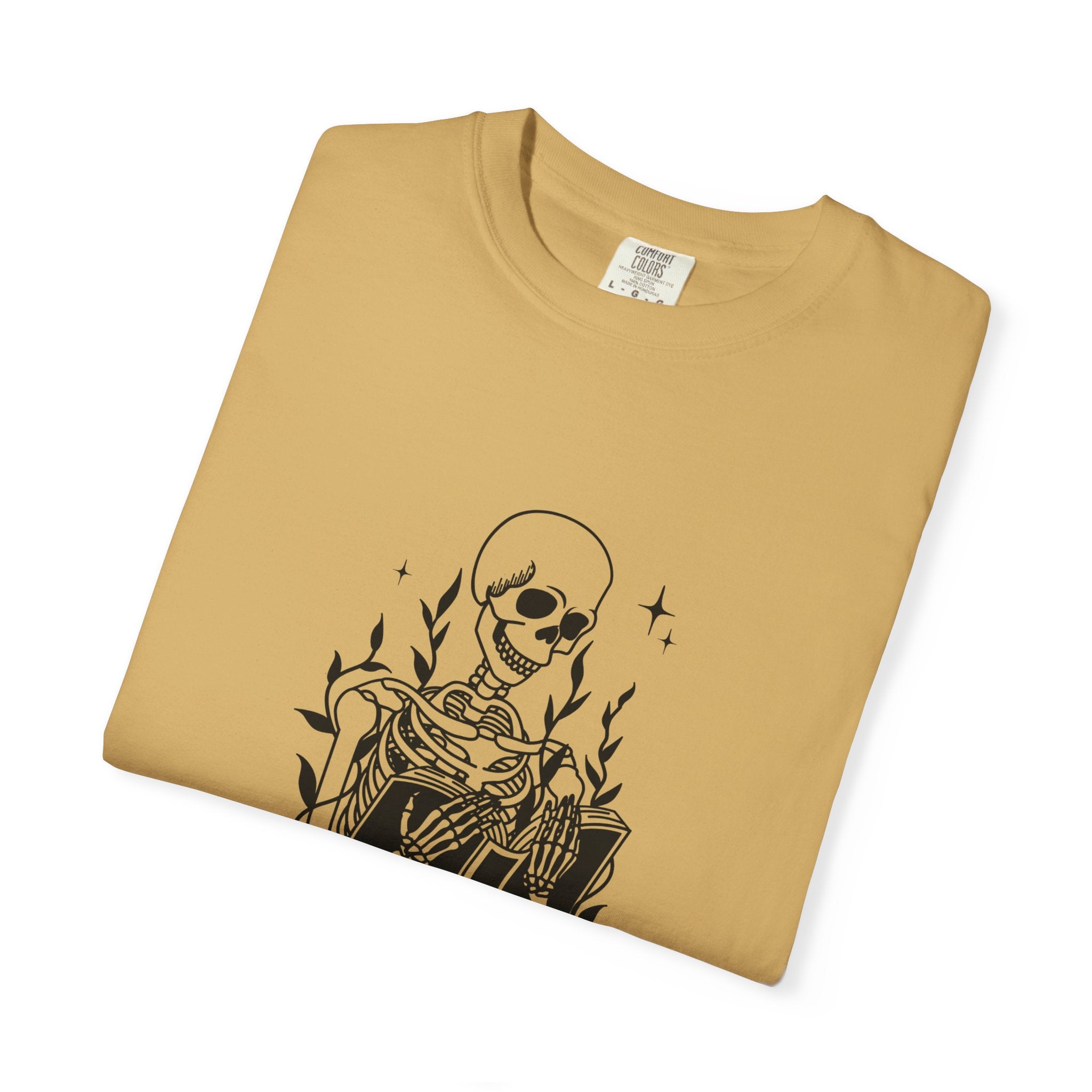 Spooky Skeleton Tee, Too Ghoul for School Shirt, Halloween T-Shirt, Unisex Graphic Tee, Fall Fashion Top, Goth Aesthetic Clothing