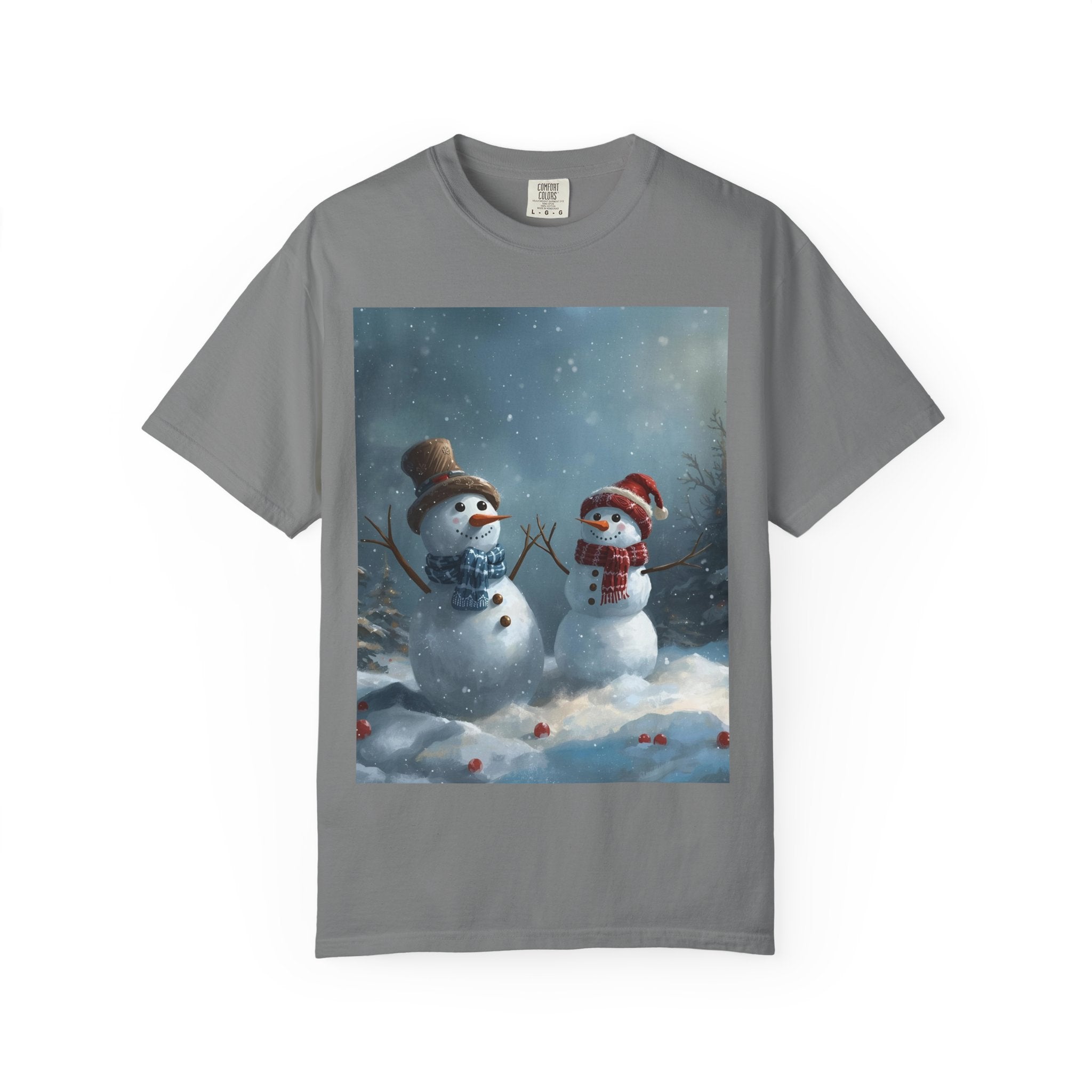 Christmas Winter Wonderland Snowman T-Shirt | Cozy Holiday Tee, Christmas Gift, Unisex Apparel, Seasonal Fashion, Winter Vibes