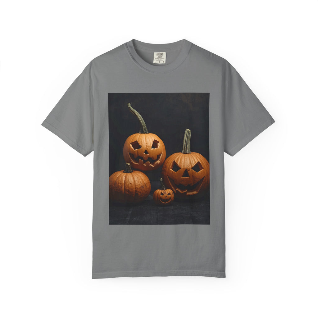 Halloween Pumpkin Graphic Tee, Unisex T-Shirt, Fall Fashion, Cozy Casual Wear, Spooky Season Apparel, Autumn Vibes