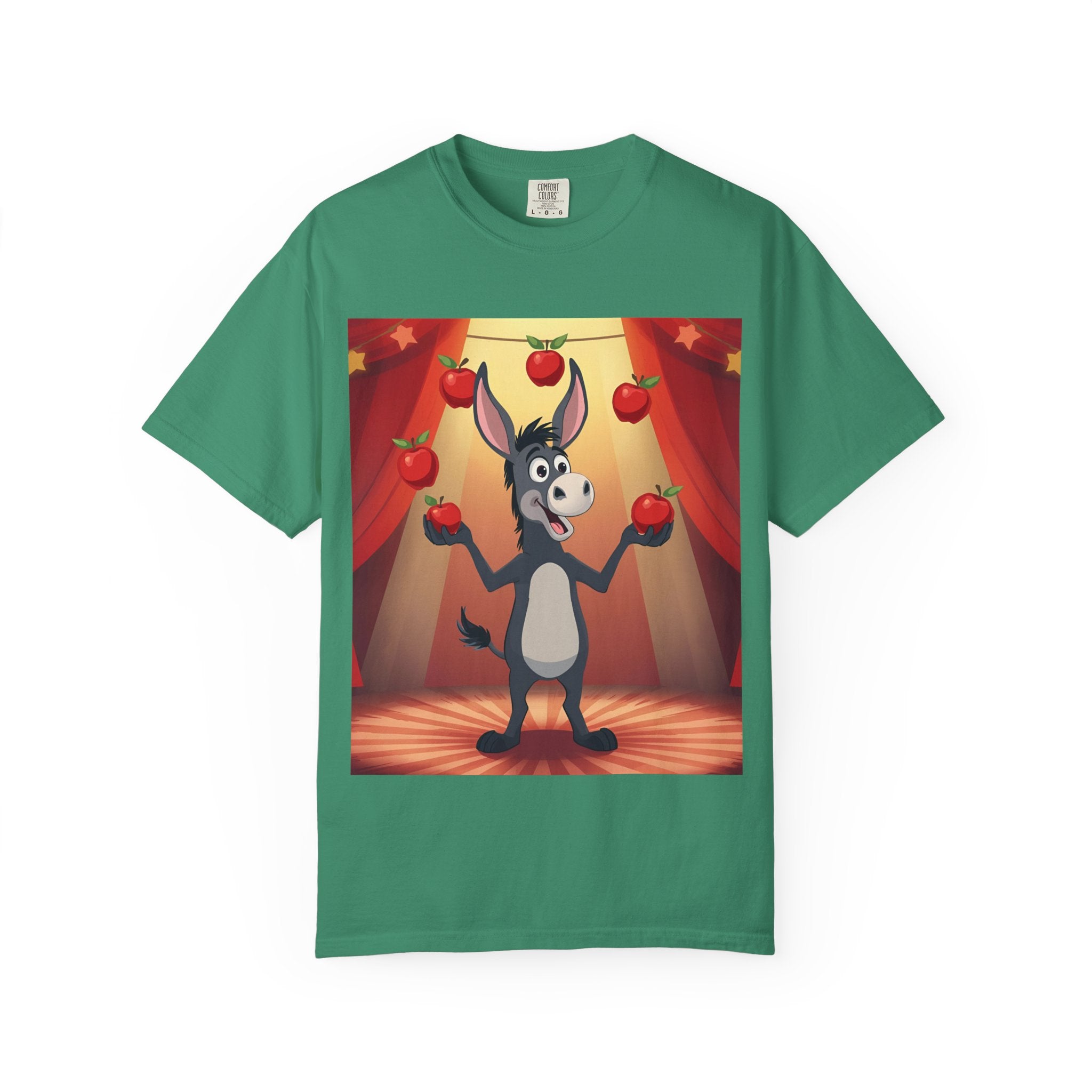 Donkey Cartoon T-Shirt for Fun Lovers, Perfect for Gifts, Casual Wear, Birthday Parties, Animal Theme, Unique Style