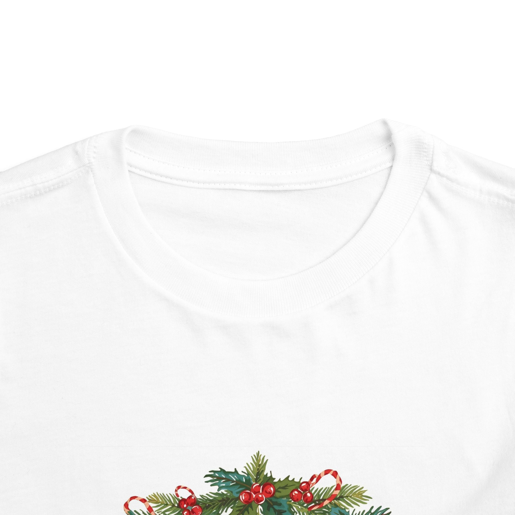 I Am A Christmas Baby Toddler Short Sleeve Tee