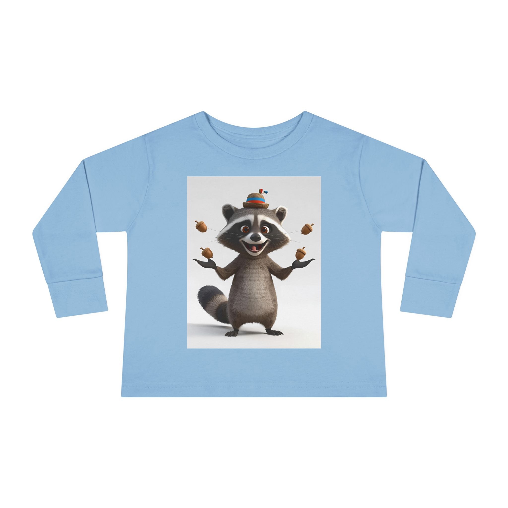 Raccoon Toddler Long Sleeve Tee