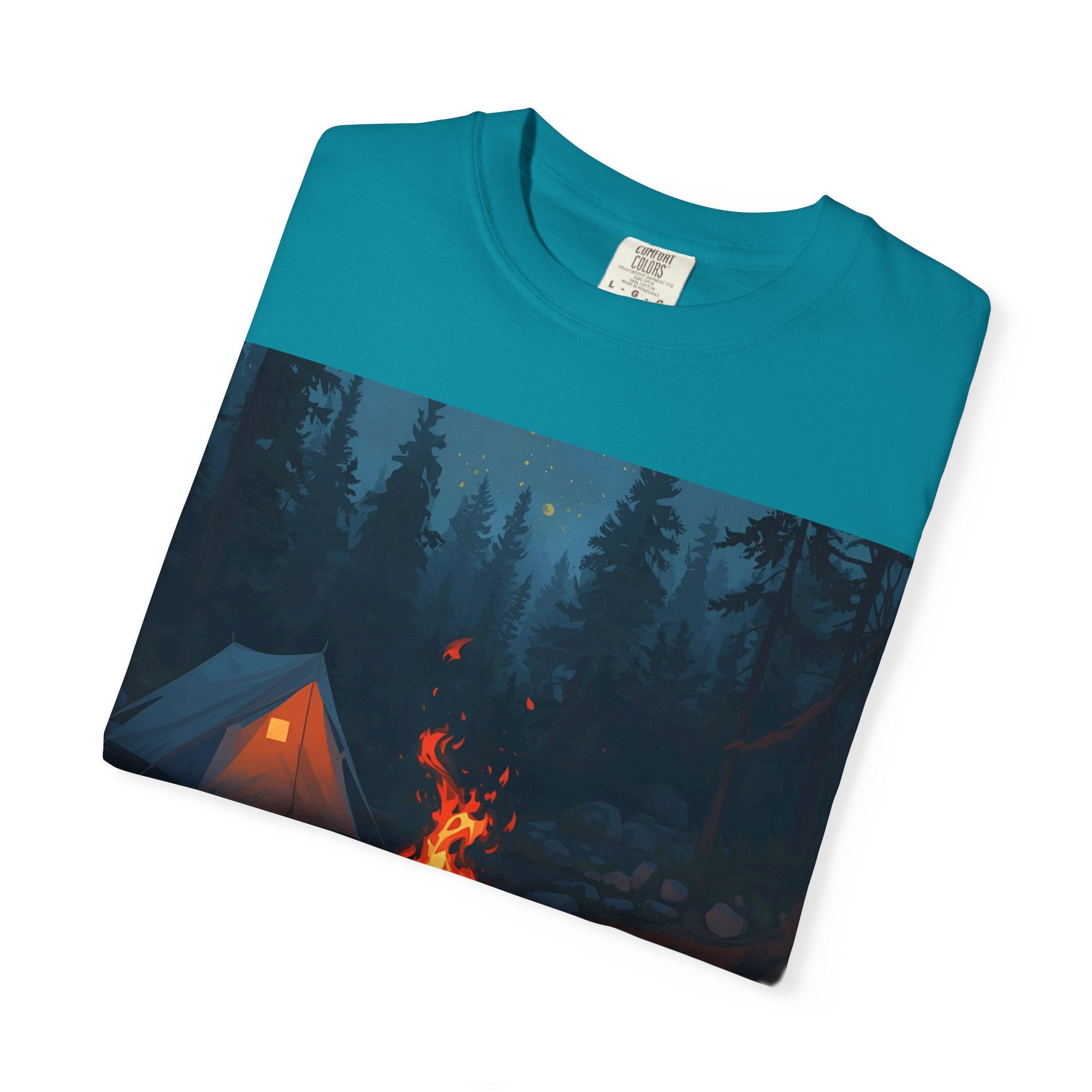 Cozy Campfire Unisex Garment-Dyed T-shirt