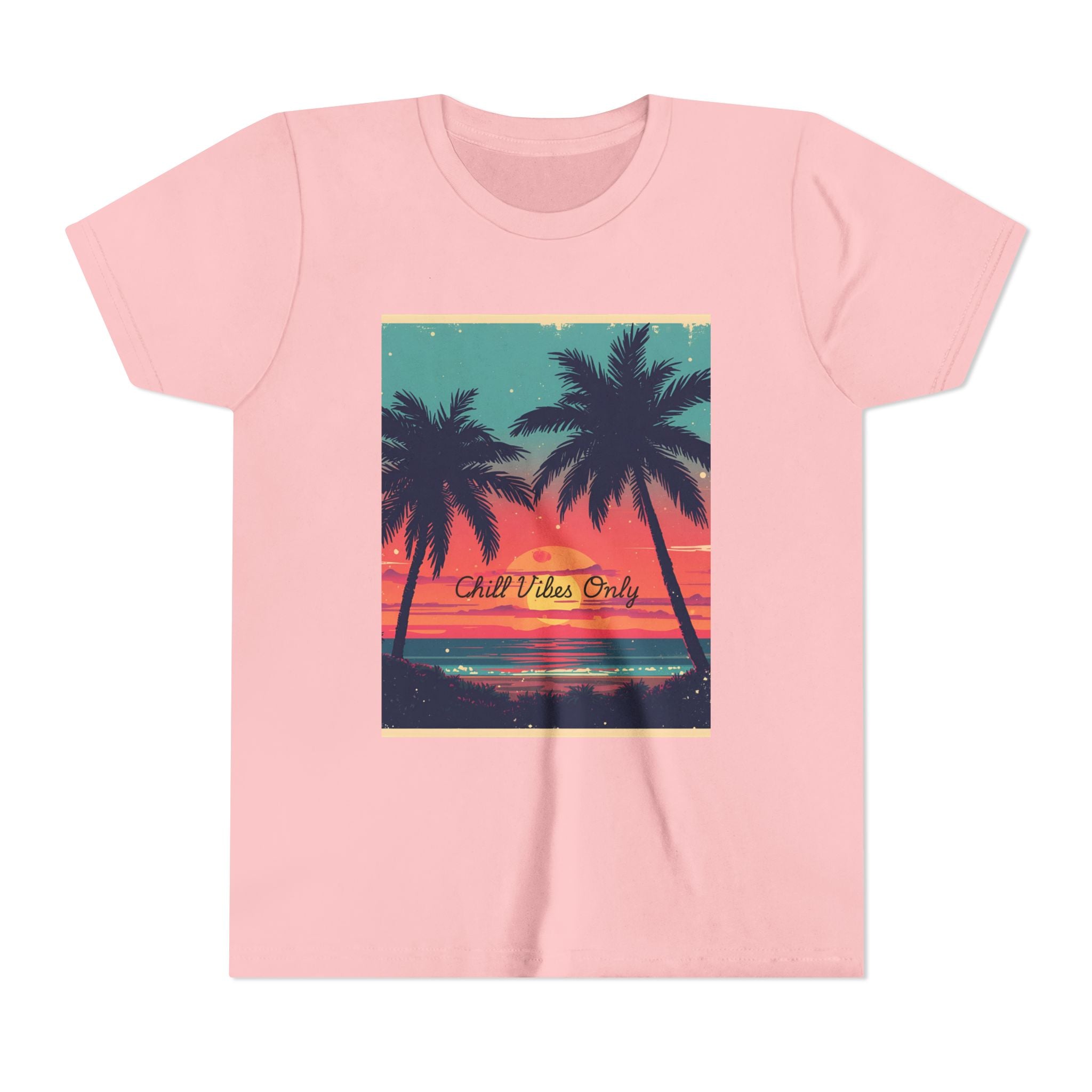 Tropical Sunset Youth Short Sleeve Tee