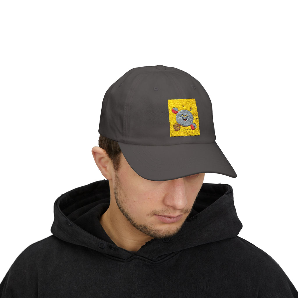 Whimsical Colorful Classic Dad Cap - Fun Vintage Embroidery, Ideal Gift for Father's Day, Casual Wear, Summer Outing, Unique Accessory