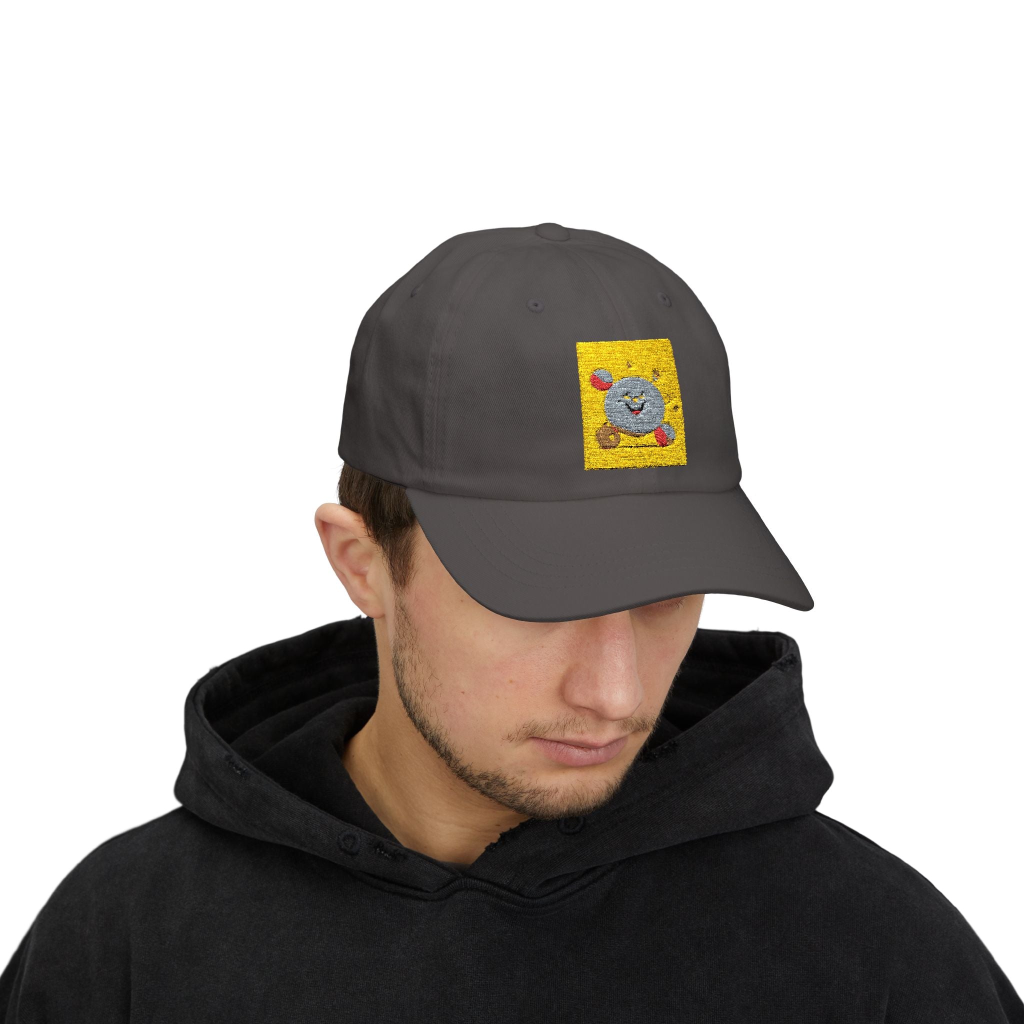 Whimsical Colorful Classic Dad Cap - Fun Vintage Embroidery, Ideal Gift for Father's Day, Casual Wear, Summer Outing, Unique Accessory