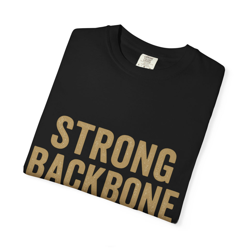 Strong Backbone T-Shirt — Boss Built Co. Graphic Tee