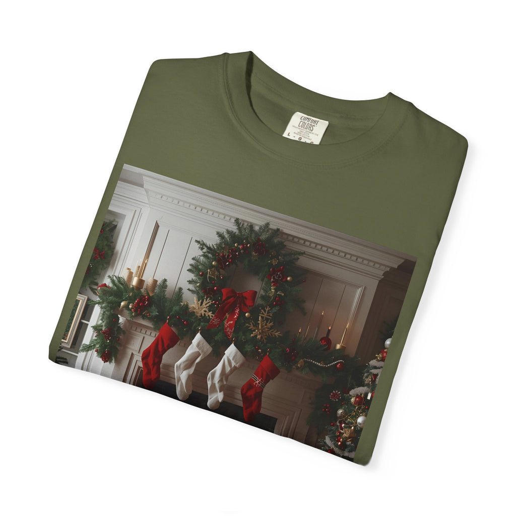Cozy Holiday T-Shirt, Christmas Tee, Casual Winter Shirt, Family Gathering Outfit, Unisex Festive Apparel
