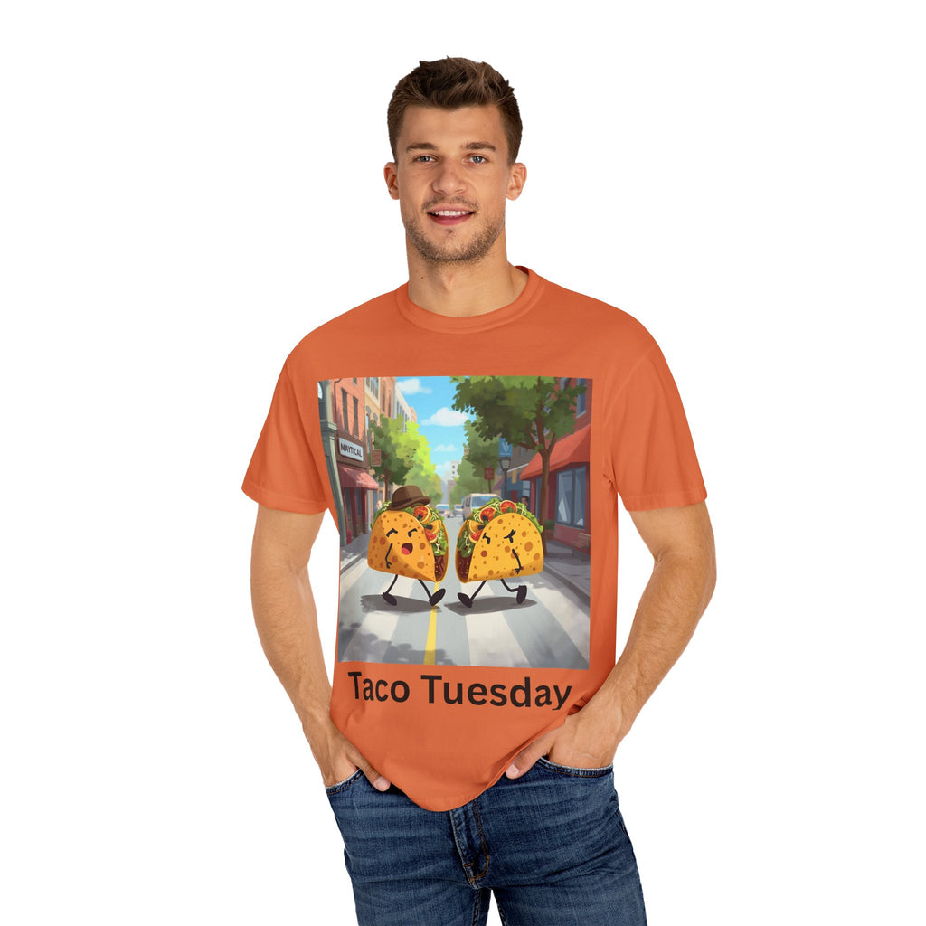 Taco Tuesday Unisex Garment-Dyed T-shirt