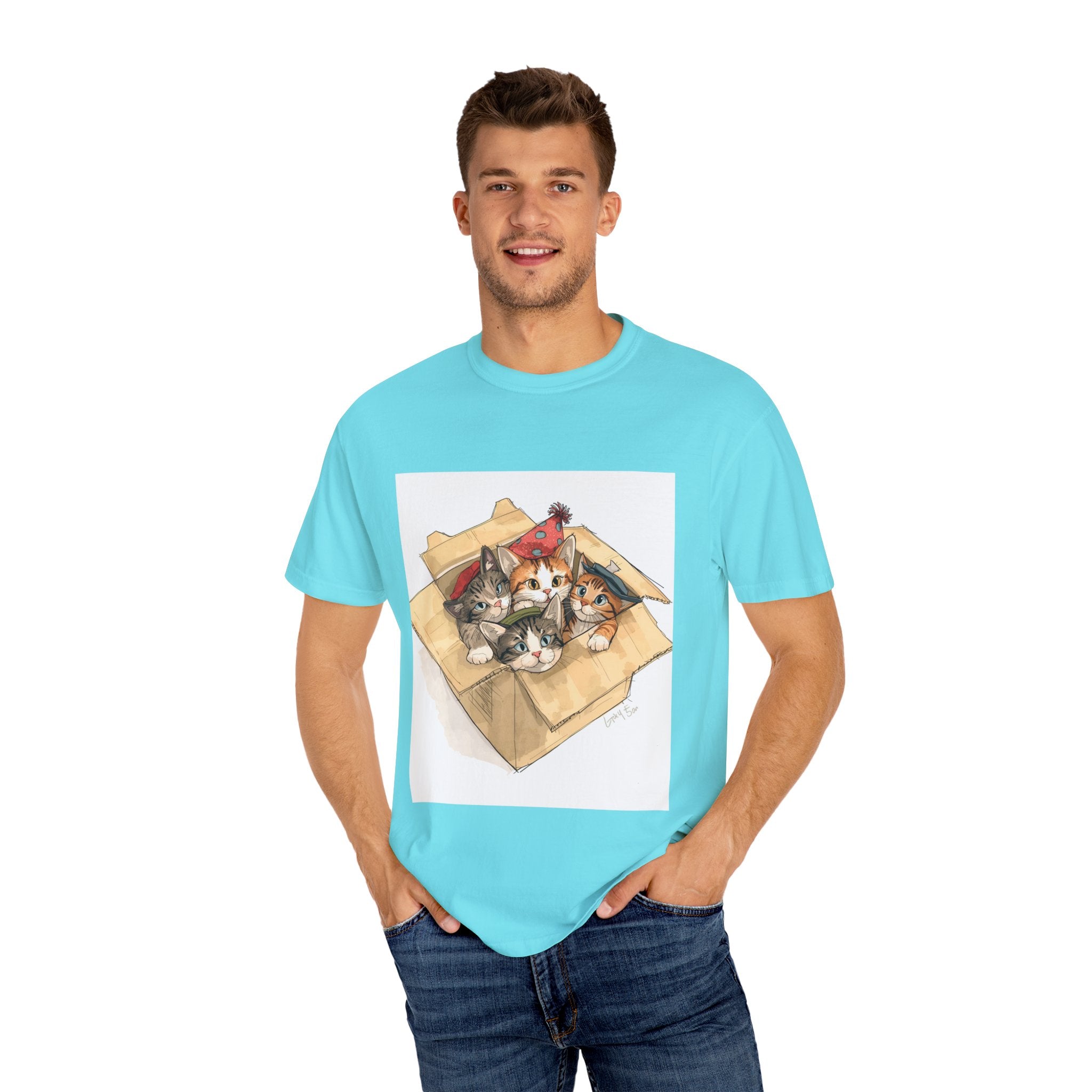 Adorable Cat Lover T-shirt, Gift for Pet Owners, Animal Rescue Shirt, Cute Kitty Tee, Gift for Cat Mom or Dad