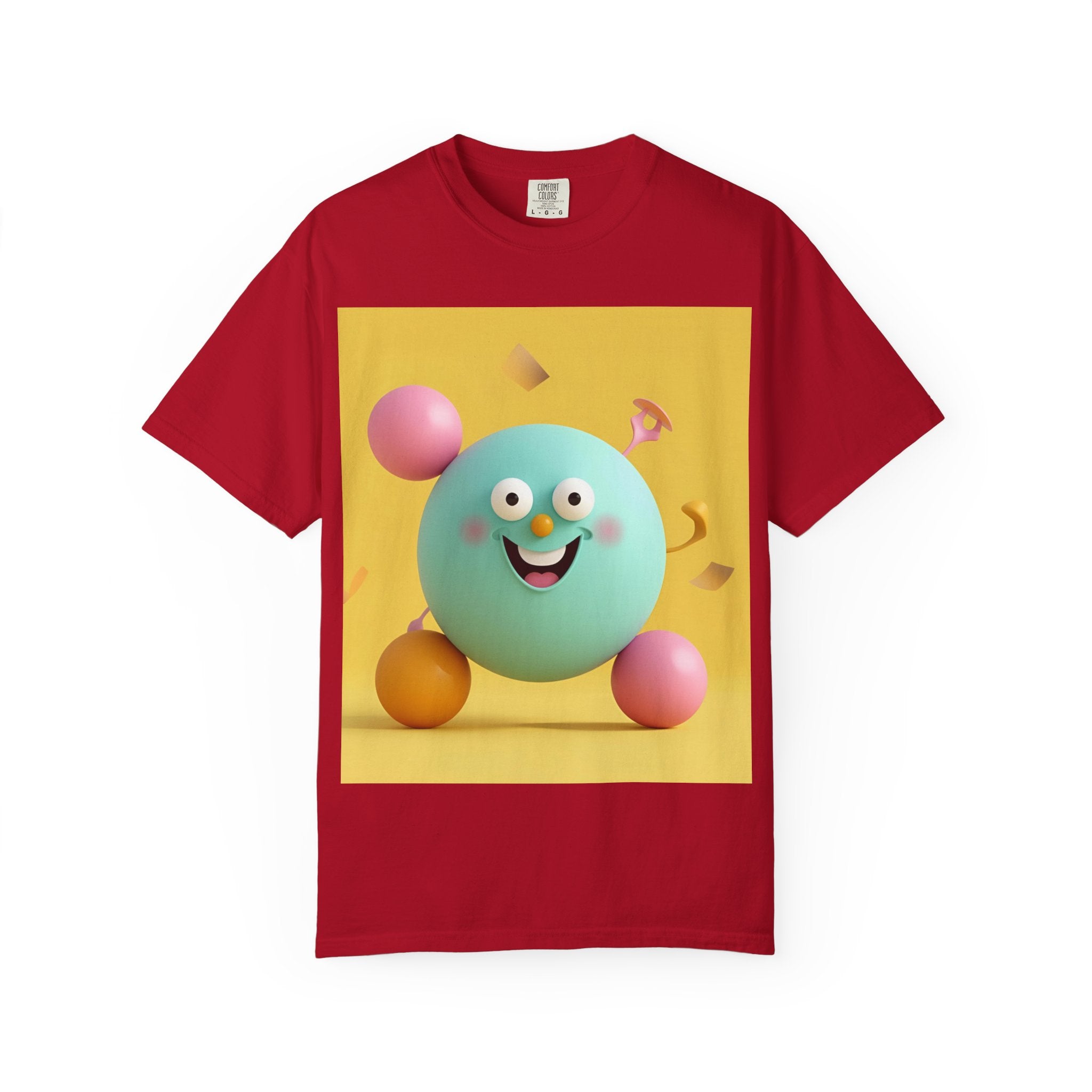 Playful Colorful Cartoon T-Shirt for Fun-Loving Souls, Graphic Tee, Gift for Kids & Adults, Birthday Party Outfit, Casual Wear, Housewarming Gift