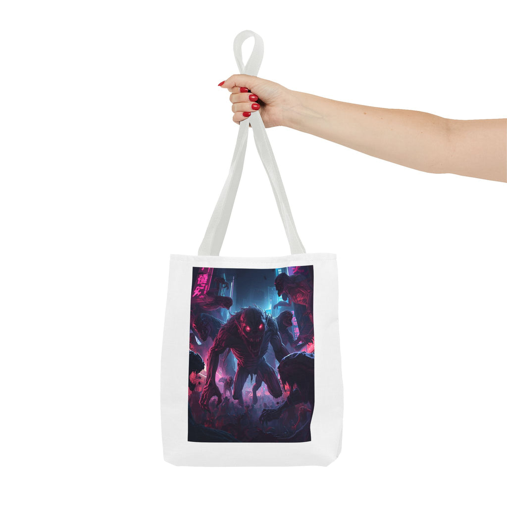 Spooky Creature Tote Bag (AOP)