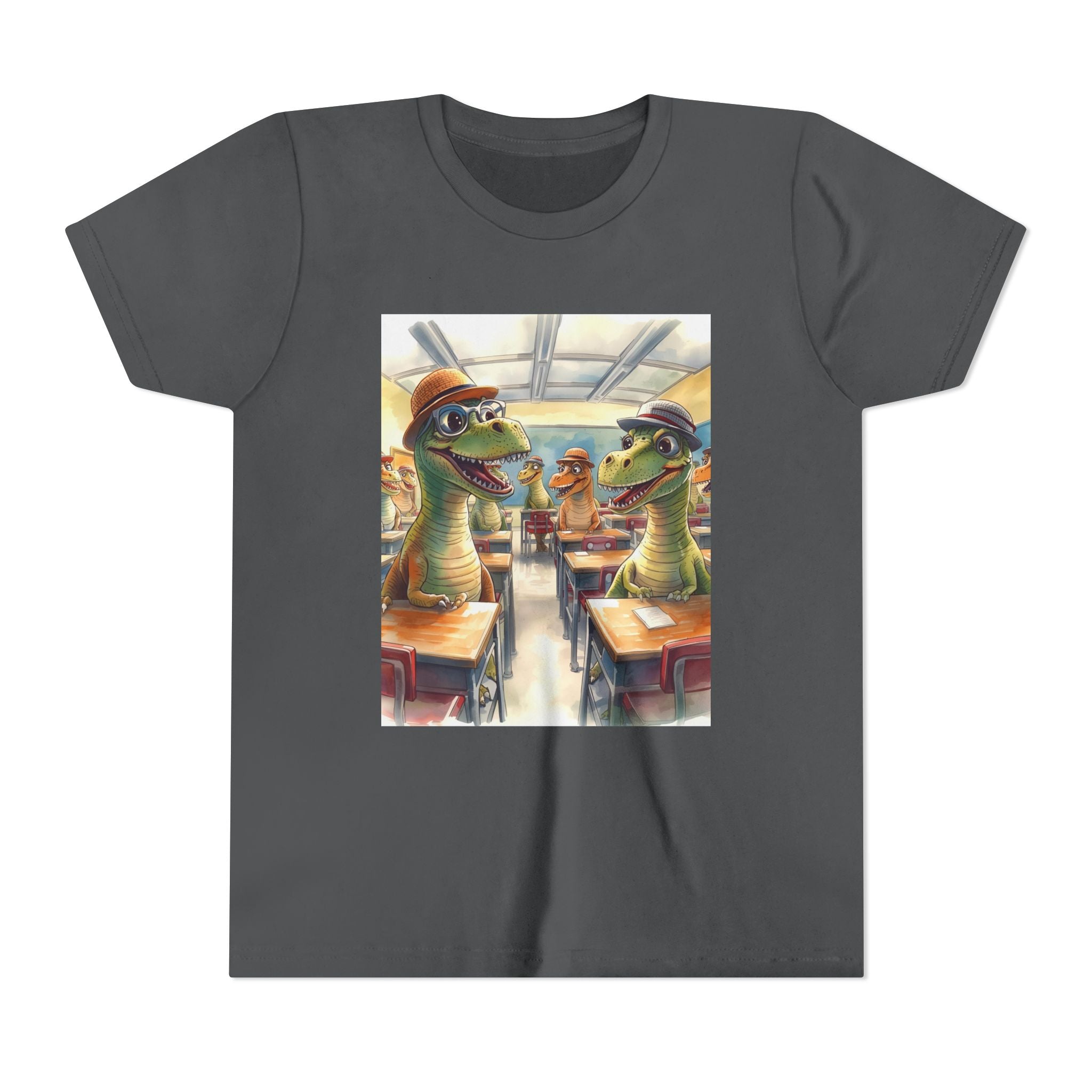Dinosaur Classroom Youth Short Sleeve Tee