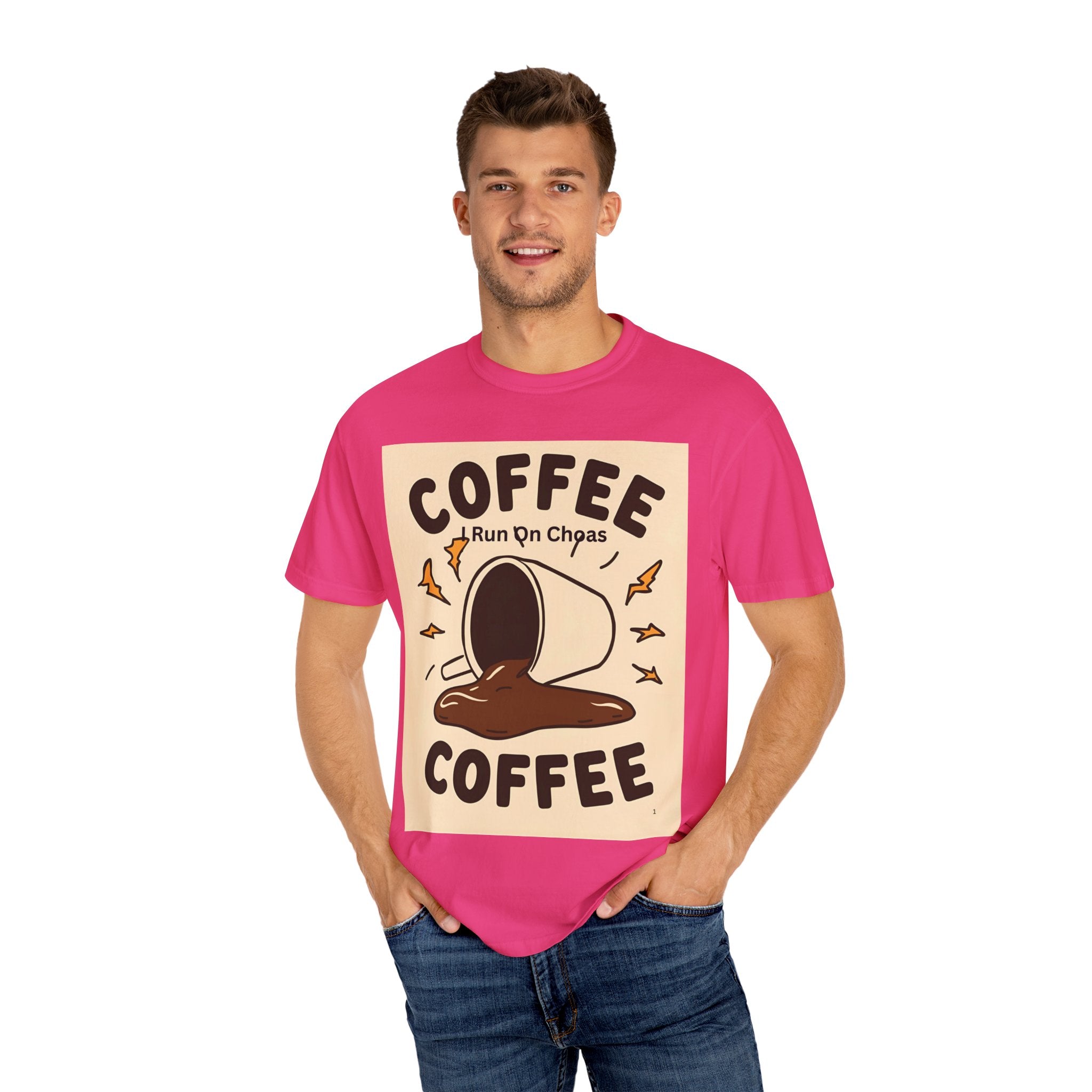 Coffee Coffee Unisex Garment-Dyed T-shirt