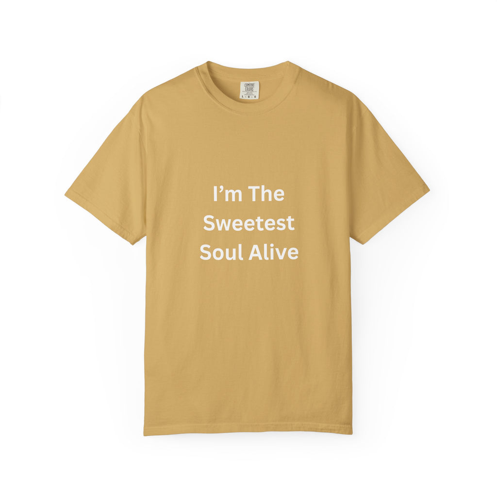Sweet Soul Alive T-Shirt, Creative Gift for Friends, Unisex Casual Wear, Birthday Gift, Motivational Quote Tee