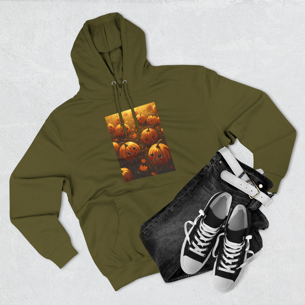 Cozy Pumpkin Hoodie, Fall Apparel, Halloween Gift, Pumpkin Patch Sweater, Autumn Clothing, Seasonal Style