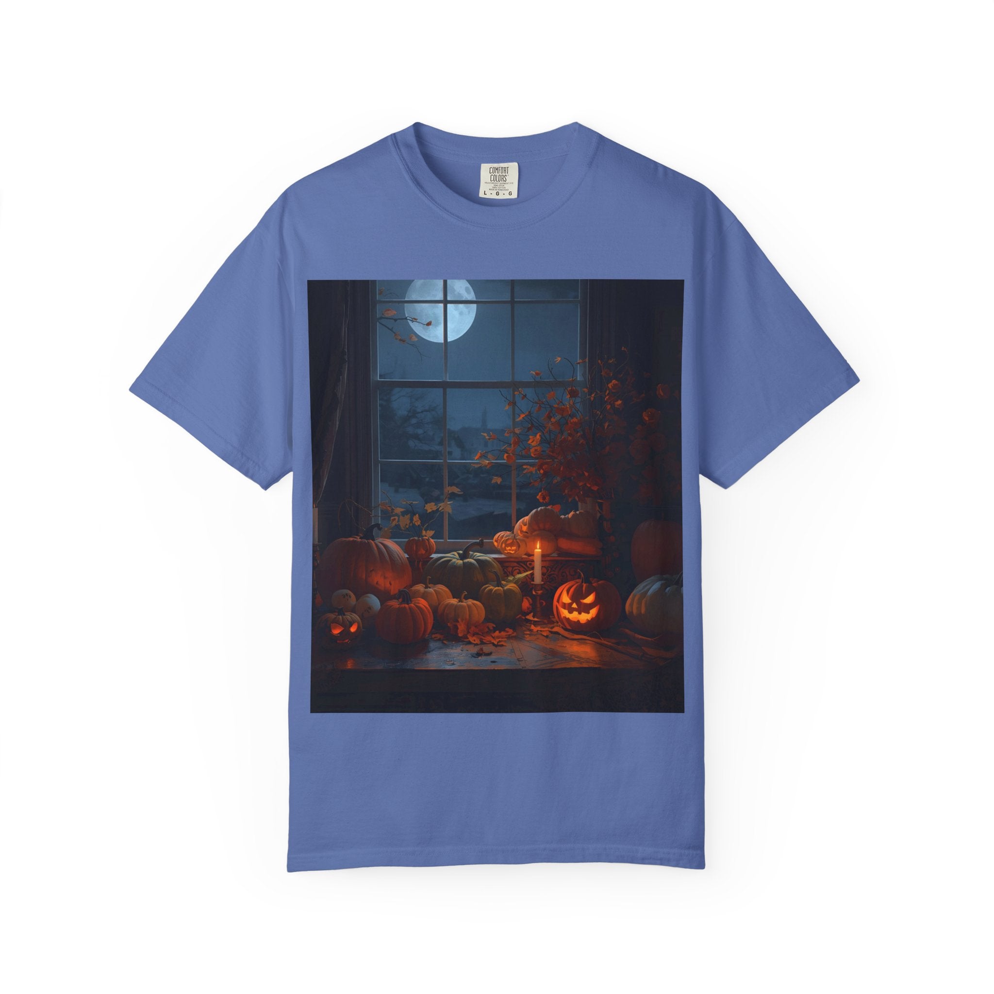 Cozy Halloween Tee, Fall Graphic Shirt, Pumpkin Patch T-Shirt, Spooky Season Apparel, Unisex Autumn Top