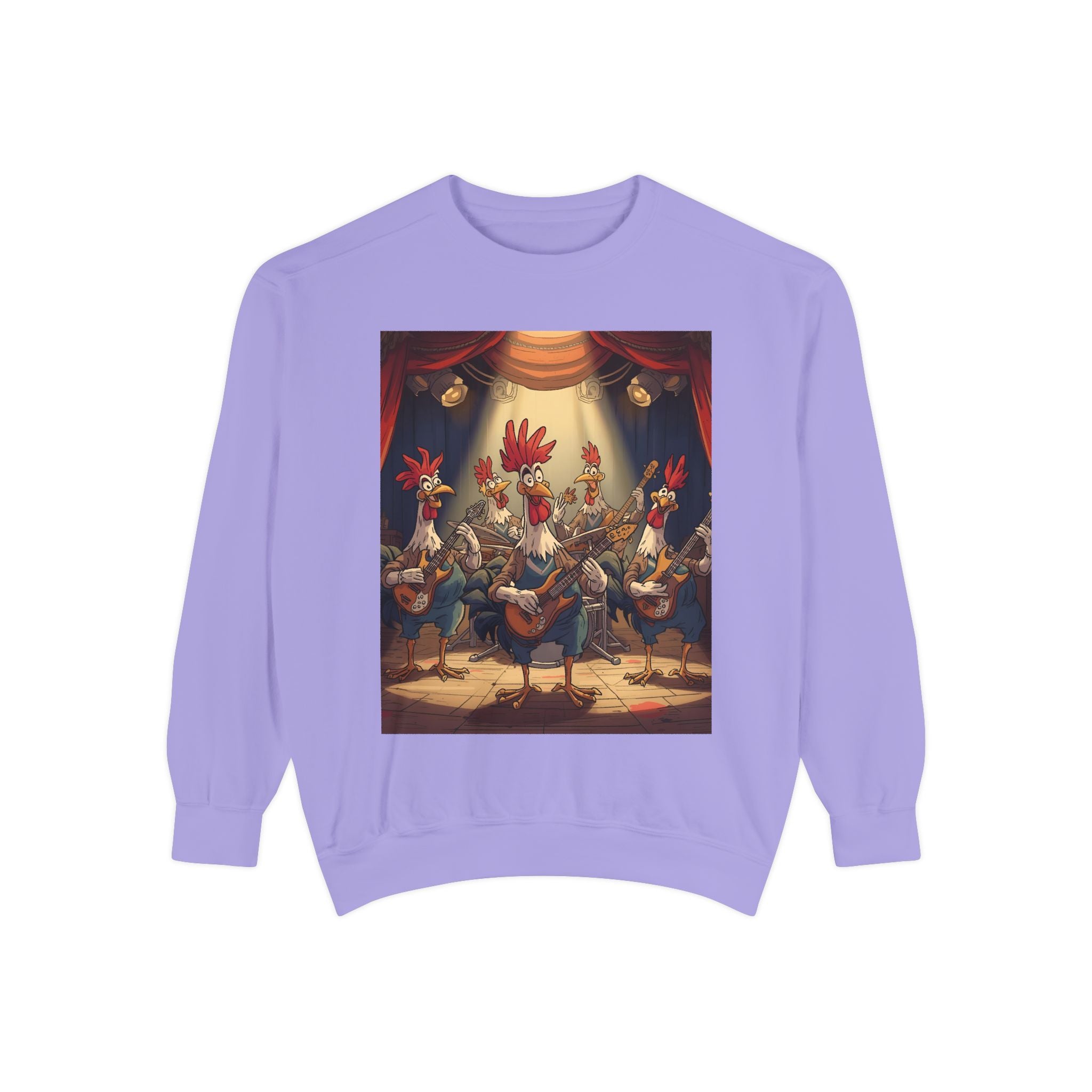 Chicken Funny Unisex Garment-Dyed Sweatshirt