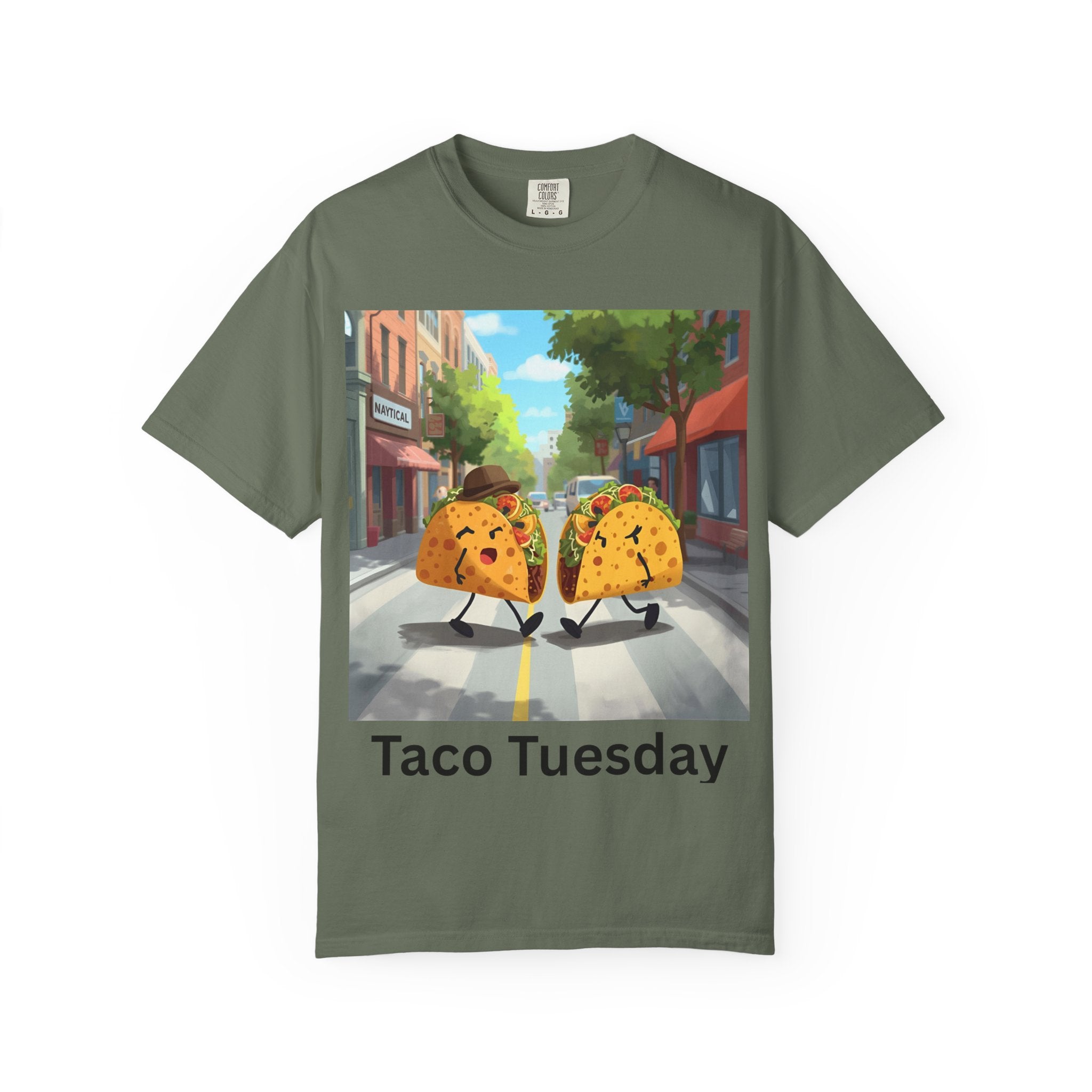 Taco Tuesday Unisex Garment-Dyed T-shirt