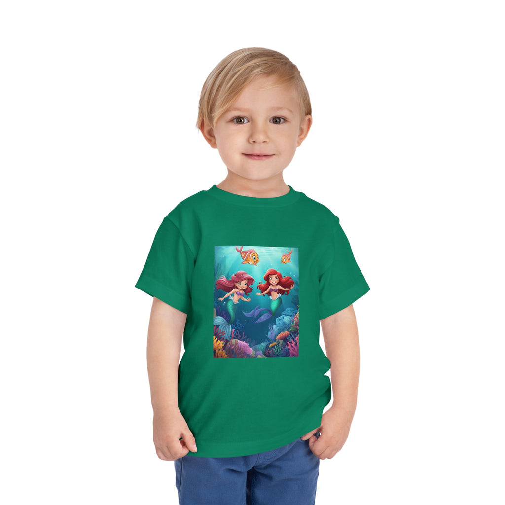 Mermaid Toddler Short Sleeve Tee