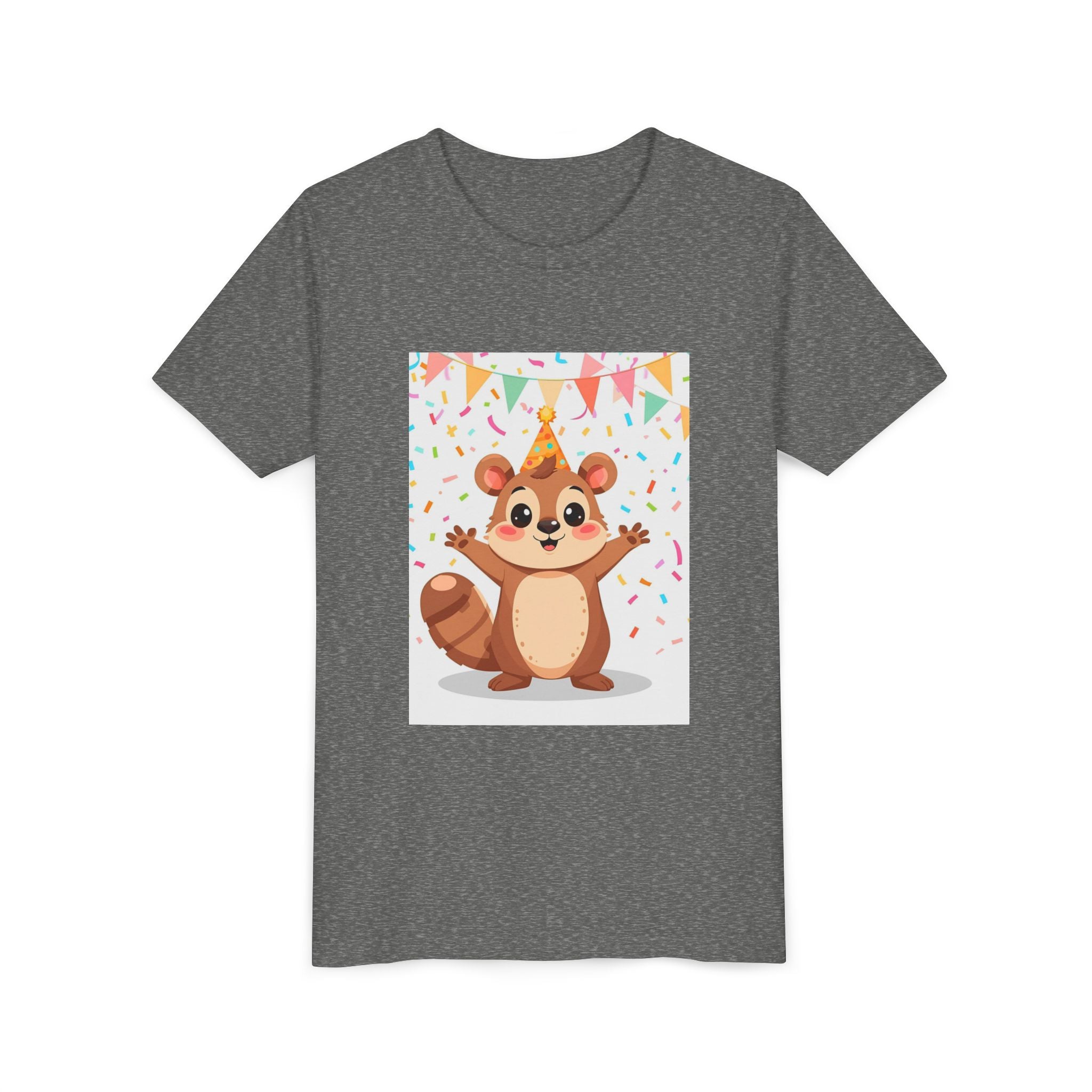 Squirl Birthday Youth Short Sleeve Tee