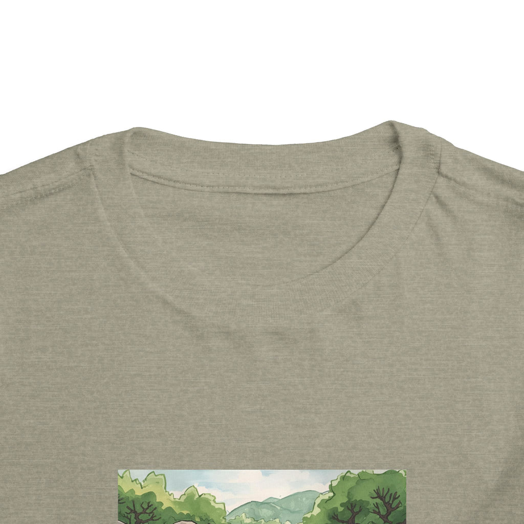 Hippo Cute Toddler Short Sleeve Tee