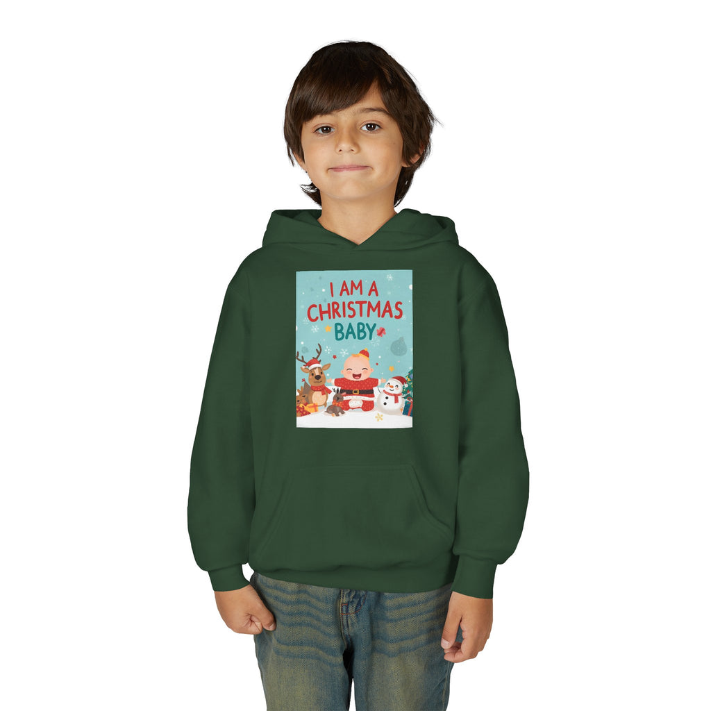 Christmas Youth Heavy Blend Hooded Sweatshirt