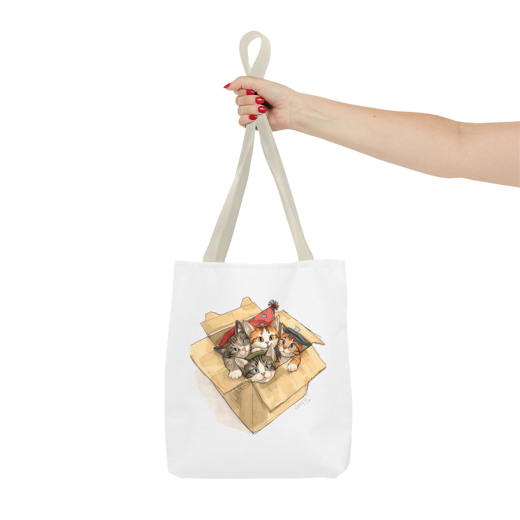 Cute Kittens Tote Bag (AOP)