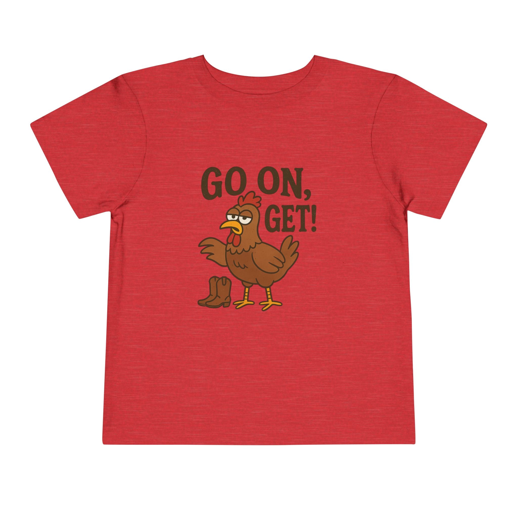 Go On Get Funny Toddler Short Sleeve Tee