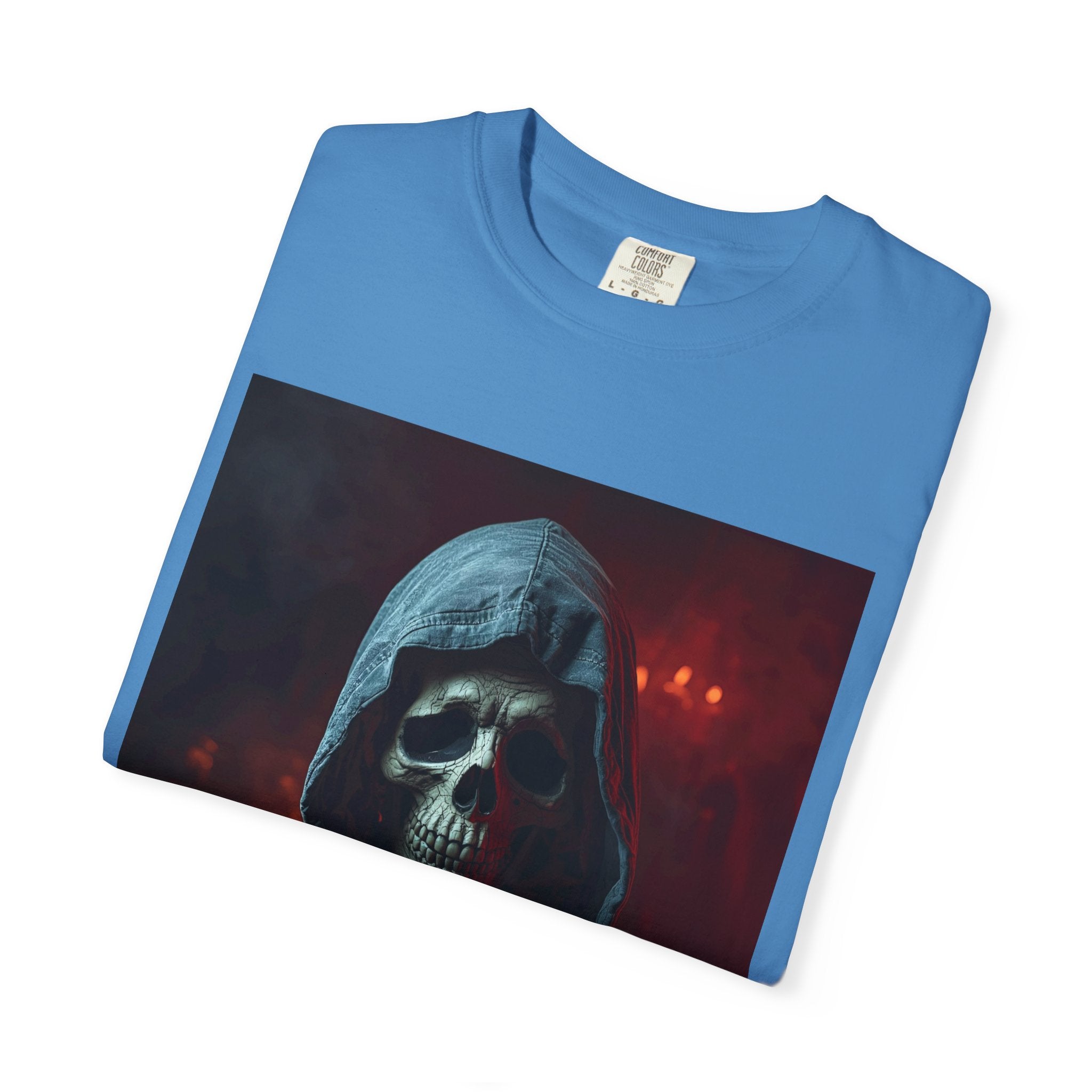 Unisex Gothic Skull T-Shirt | Edgy Graphic Tee | Perfect for Halloween, Casual Wear, Gifts, Horror Lovers