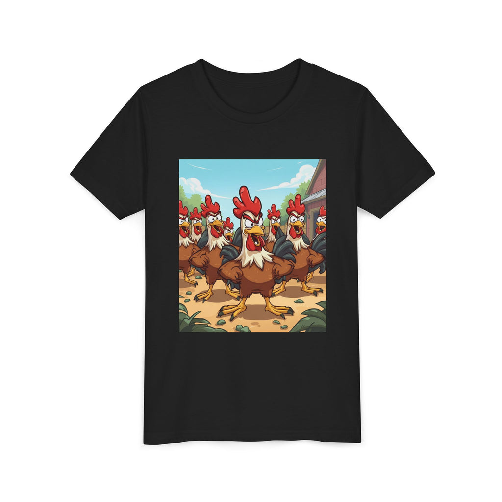 Chicken Funny Youth Short Sleeve Tee