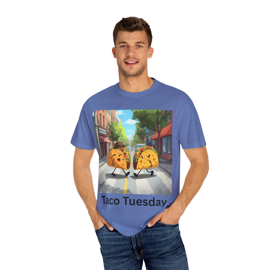 Taco Tuesday Unisex Garment-Dyed T-shirt