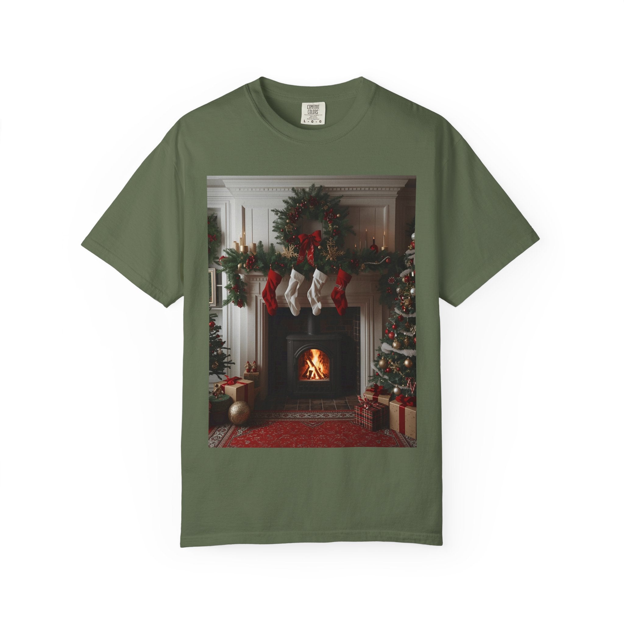 Cozy Holiday T-Shirt, Christmas Tee, Casual Winter Shirt, Family Gathering Outfit, Unisex Festive Apparel