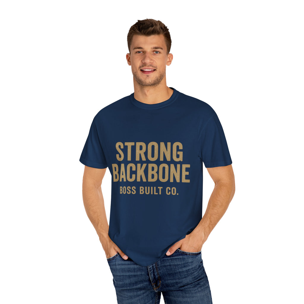 Strong Backbone T-Shirt — Boss Built Co. Graphic Tee