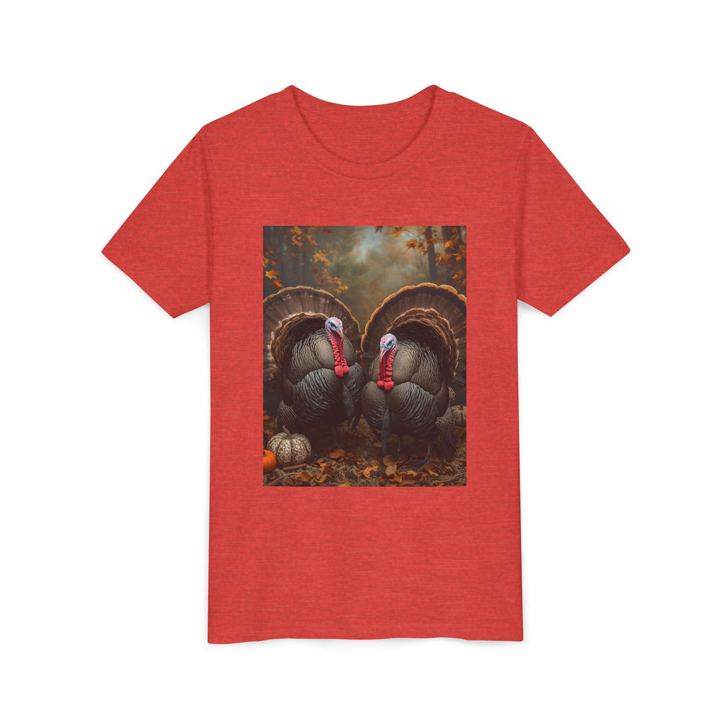 Thanksgiving Turkey Youth Short Sleeve Tee