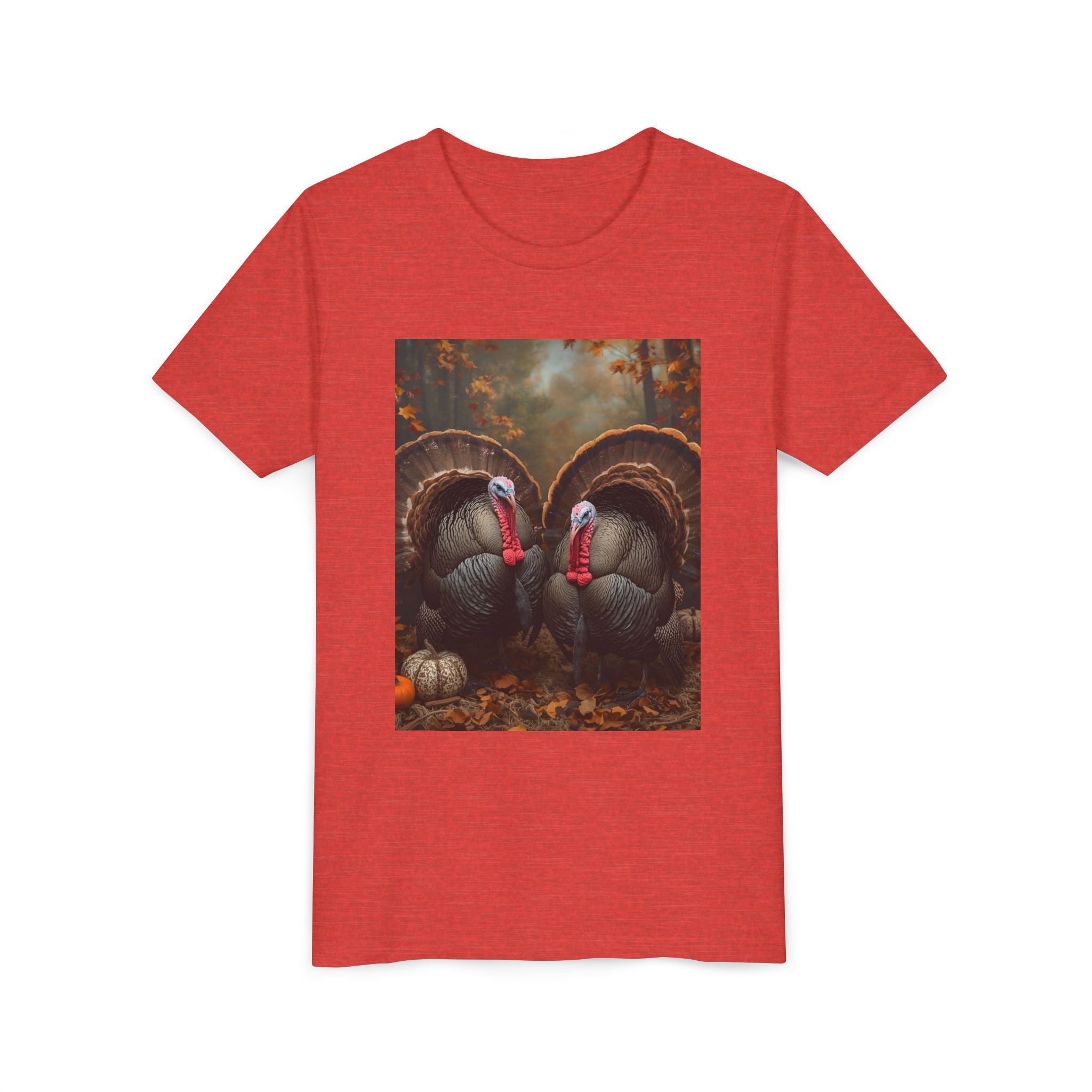 Thanksgiving Turkey Youth Short Sleeve Tee