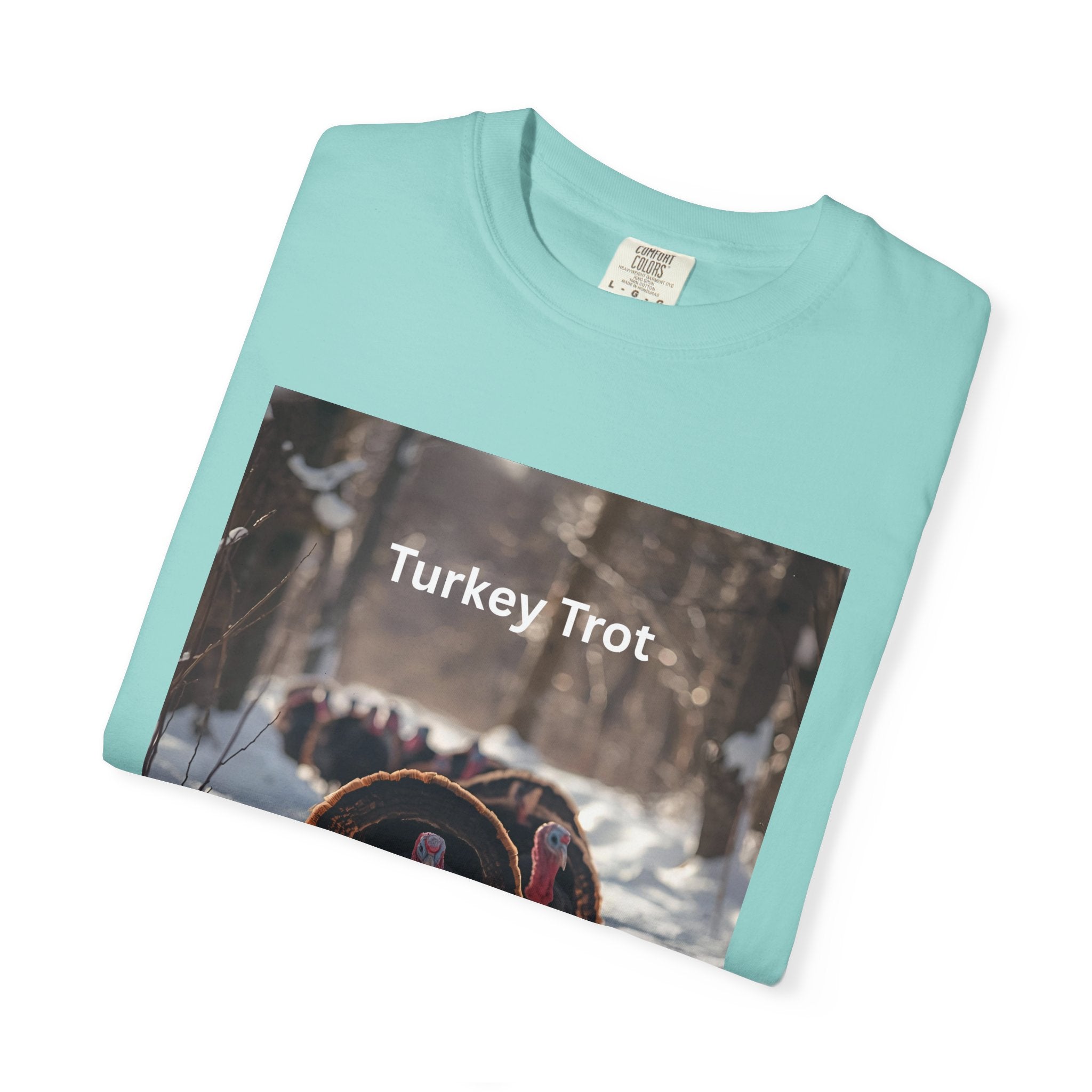 Turkey Trot Unisex T-Shirt, Thanksgiving Shirt, Holiday Apparel, Cozy Fall T-Shirt, Turkey Day Outfit, Casual Wear