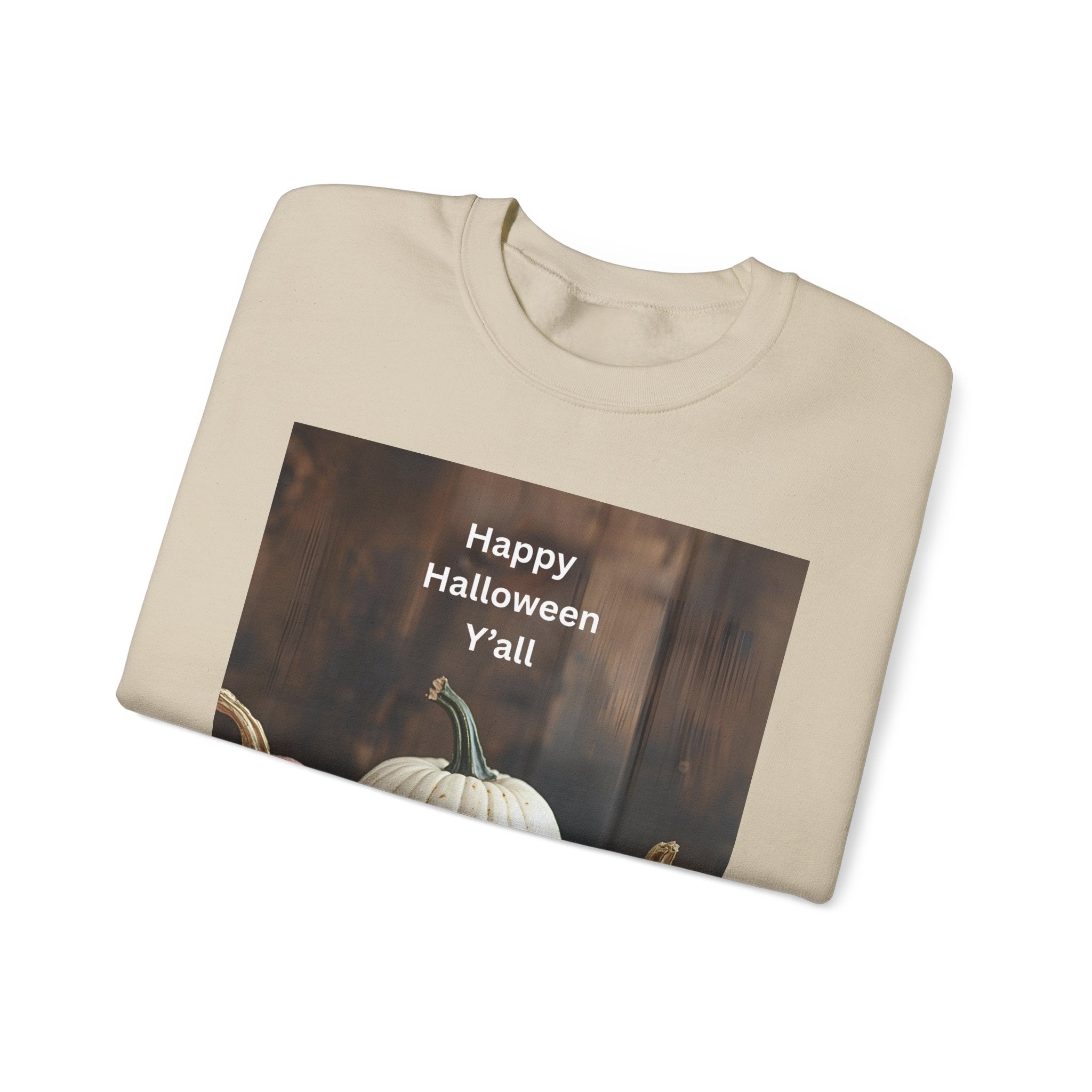 Halloween Pumpkin Sweatshirt, Fall Fashion, Cozy Crewneck, Unisex Apparel, Halloween Gift, Seasonal Style