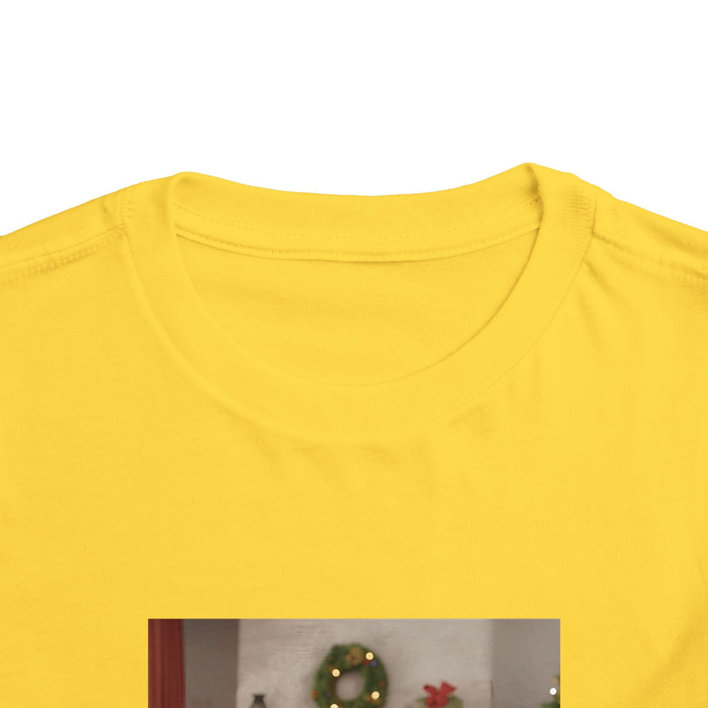 Cute Christmas Festive Puppy Toddler Tee, Cute Dog Christmas Shirt, Kids Holiday Clothing, Animal Lover Gift, Birthday Outfit