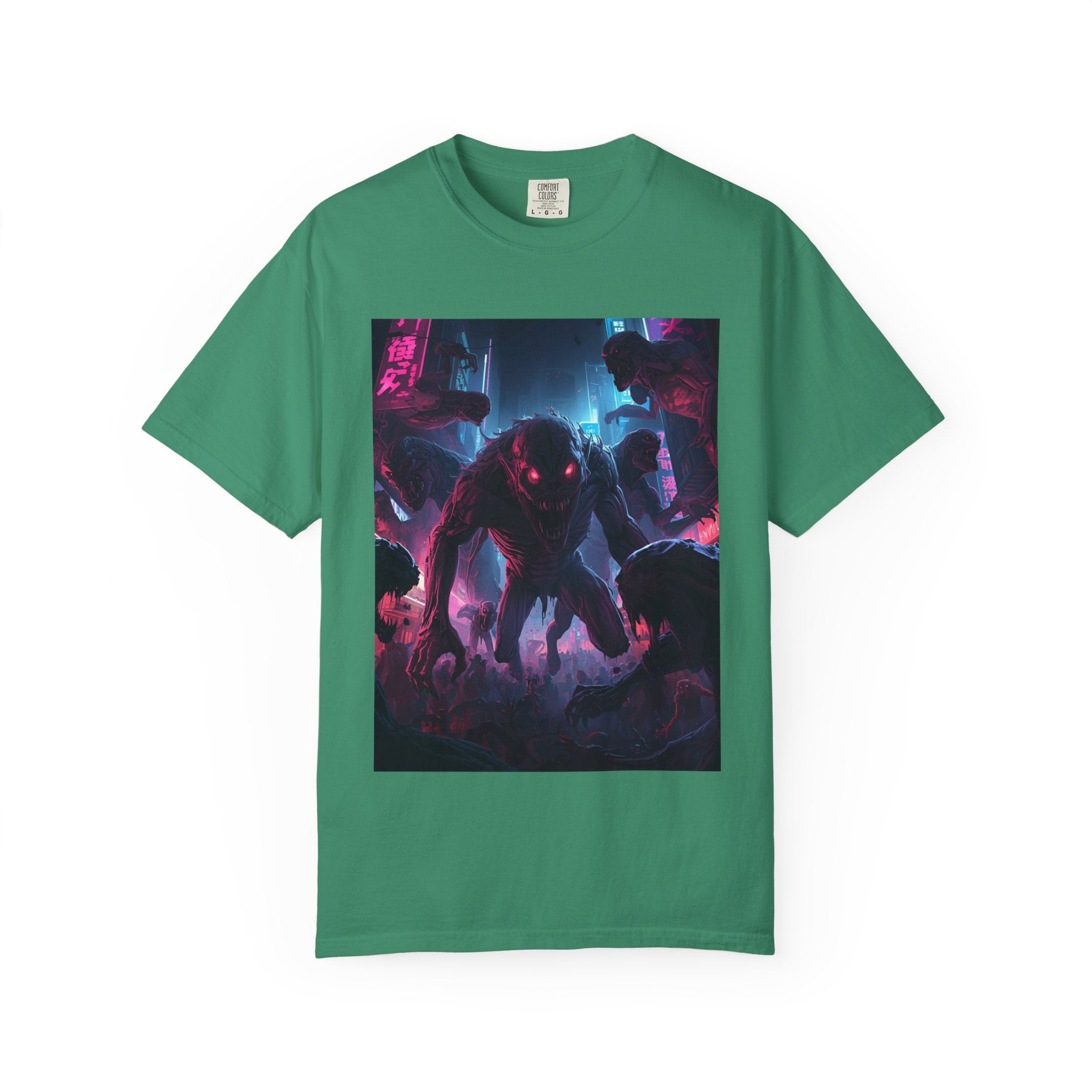 Spooky Creature Unisex Graphic Tee - Halloween Horror T-Shirt, Vintage Style, Spooky Gift, Unisex Halloween Apparel, Unique Costume Alternative